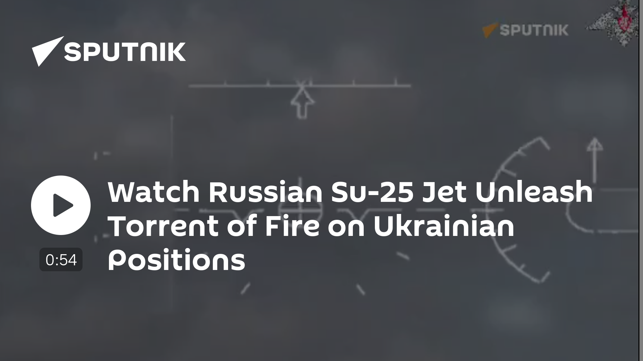 Watch Russian Su-25 Pouring Rain of Flame on Ukrainian Positions - Vimarsana News