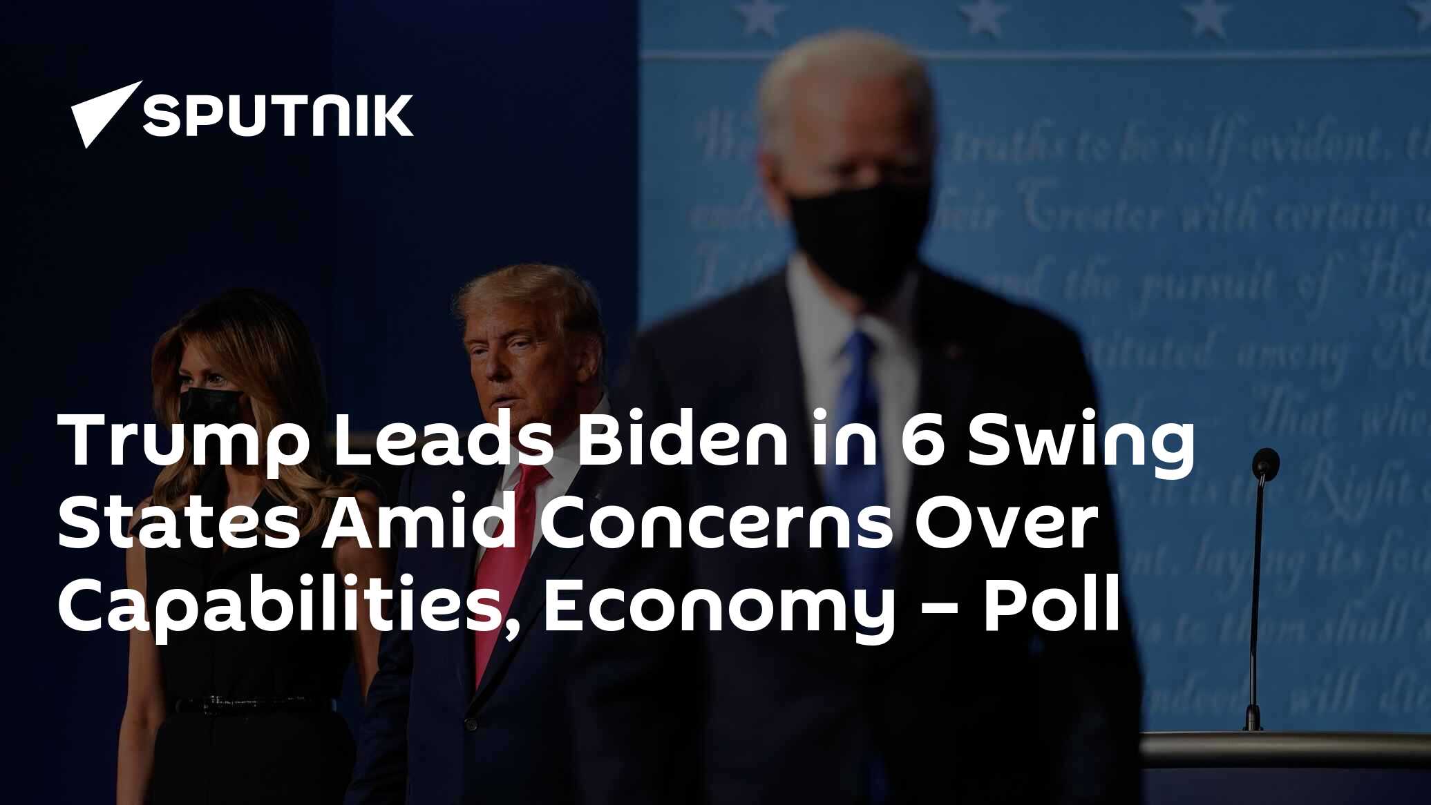 Trump Leads Biden In 6 Swing States Amid Concerns Over Capabilities ...