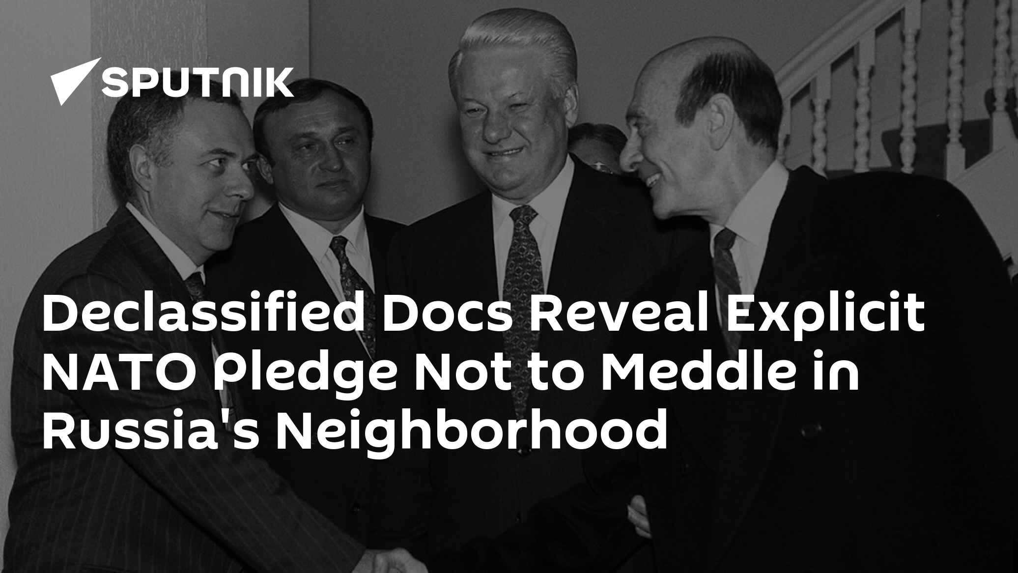 Declassified Docs Reveal Explicit NATO Pledge Not to Meddle in Russia's Backyard - Vimarsana News
