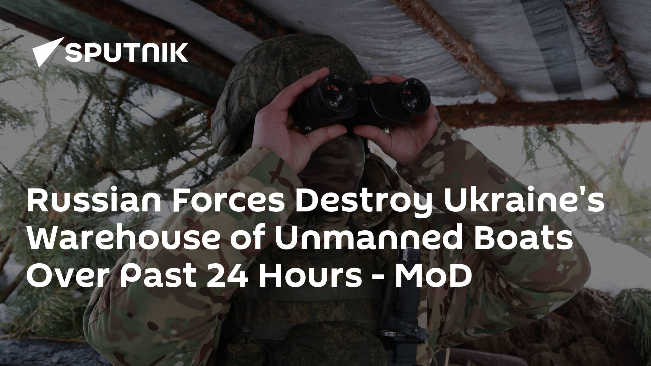 Russian Forces Destroy Ukraine's Warehouse of Unmanned Boats Over Past 24 Hours – MoD