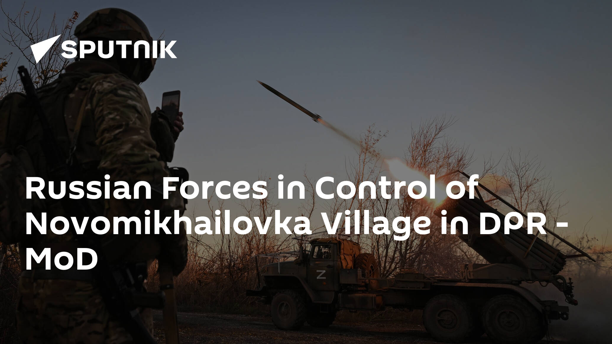 Russian Forces in Control of Novomikhailovka Village in DPR – MoD