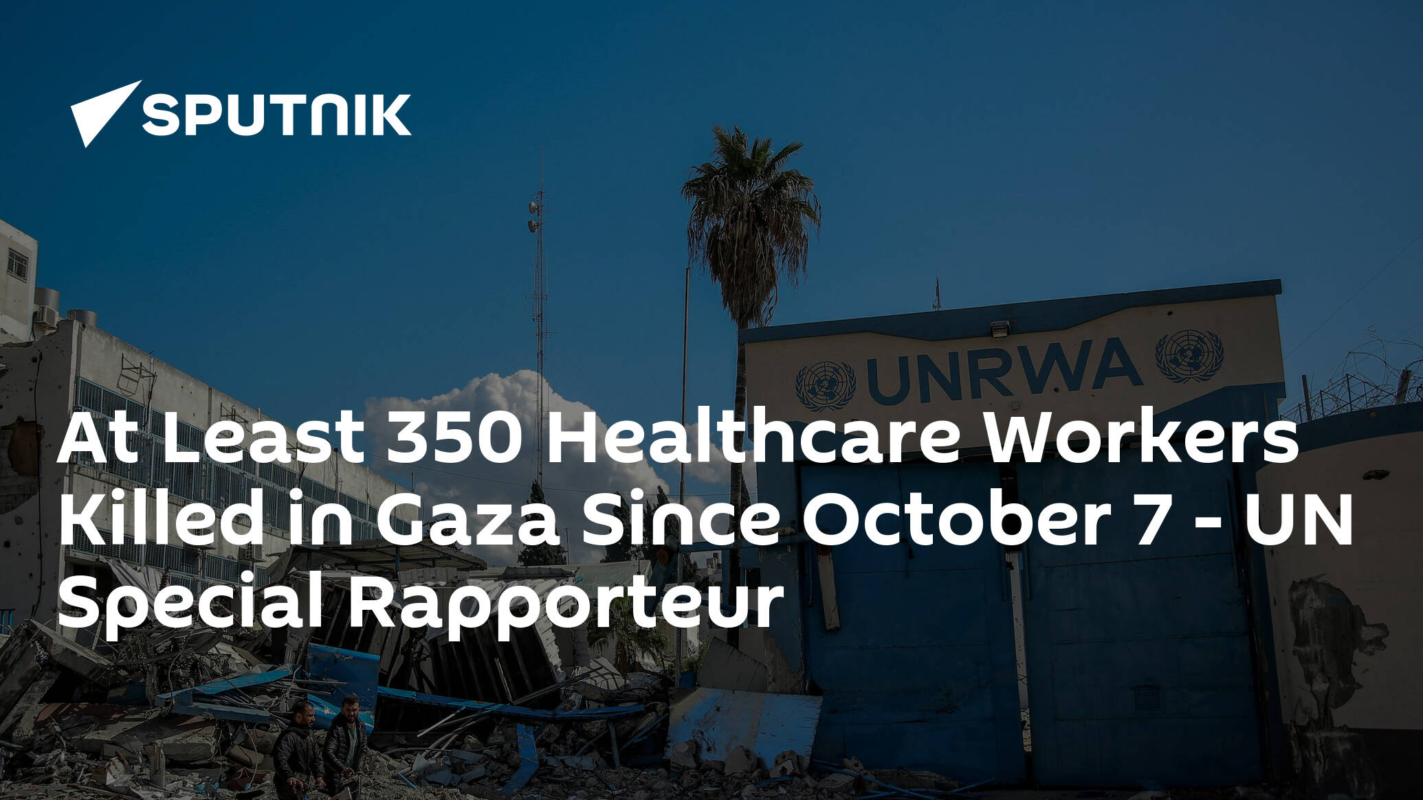 At Least 350 Healthcare Workers Killed in Gaza Since October 7 – UN Special Rapporteur