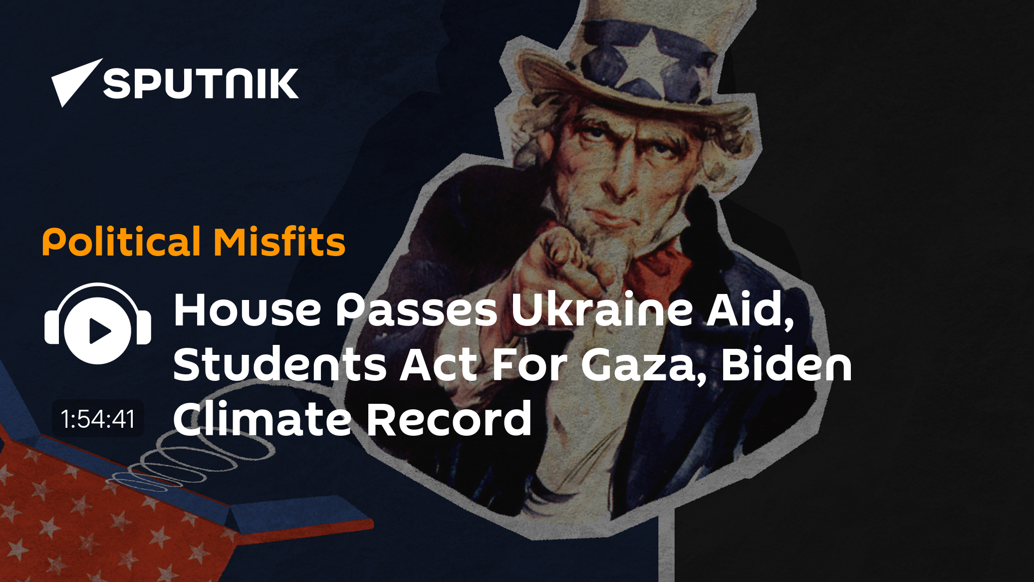 House Passes Ukraine Aid, Students Act For Gaza, Biden Climate Record - Vimarsana News