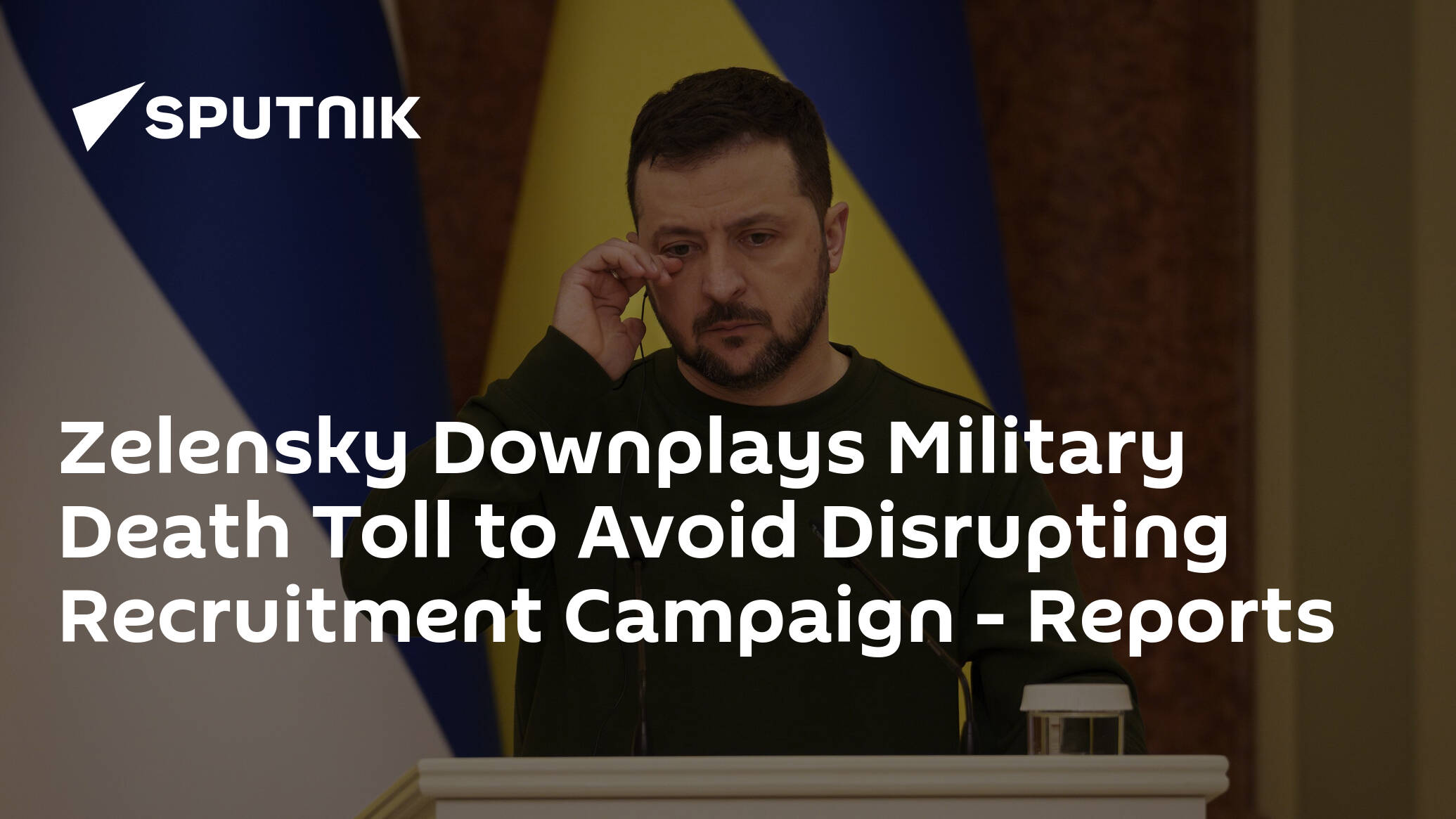 Zelensky Downplays Military Death Toll to Avoid Disrupting Recruitment Campaign – Reports