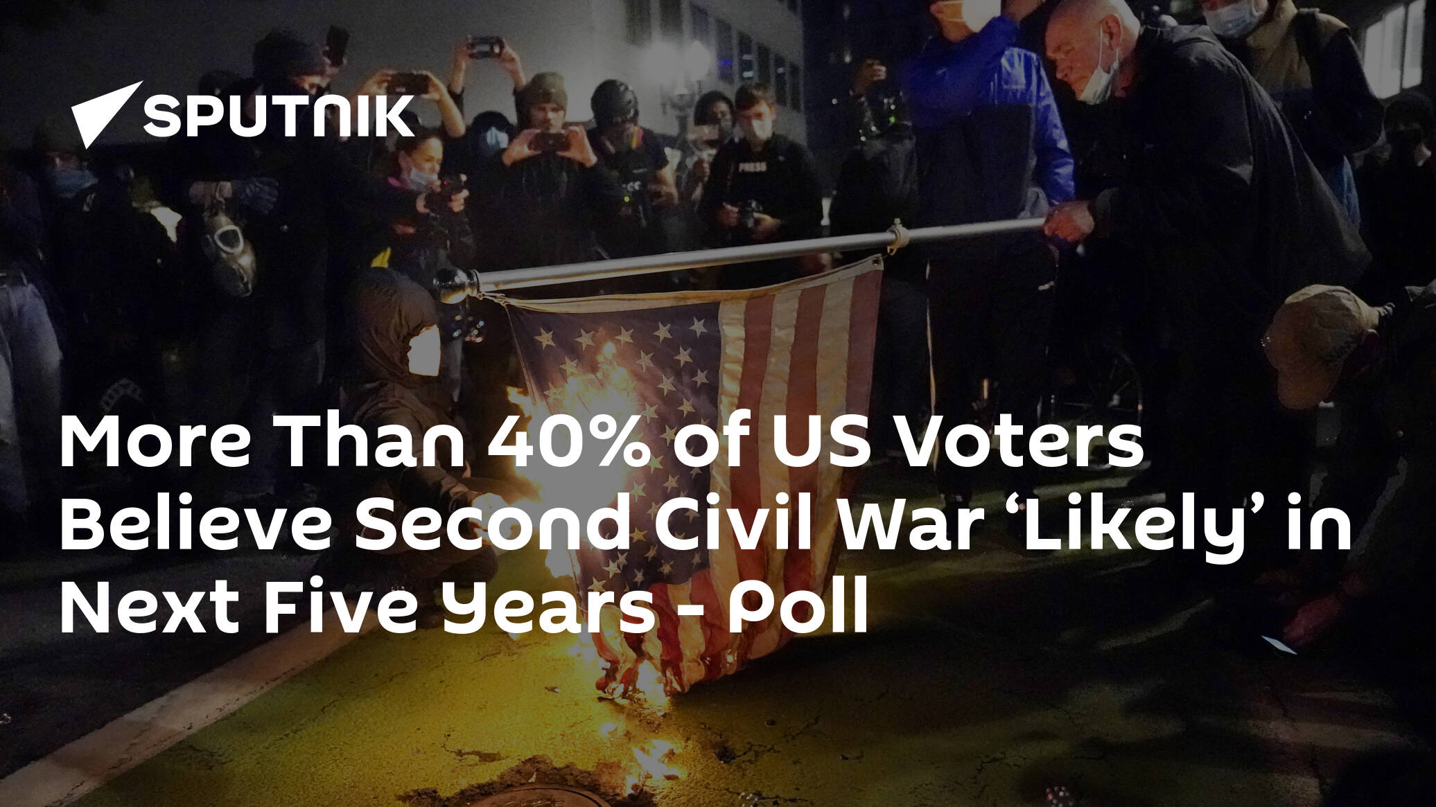 More Than 40% of US Voters Believe Second Civil War ‘Likely’ in Next Five Years – Poll