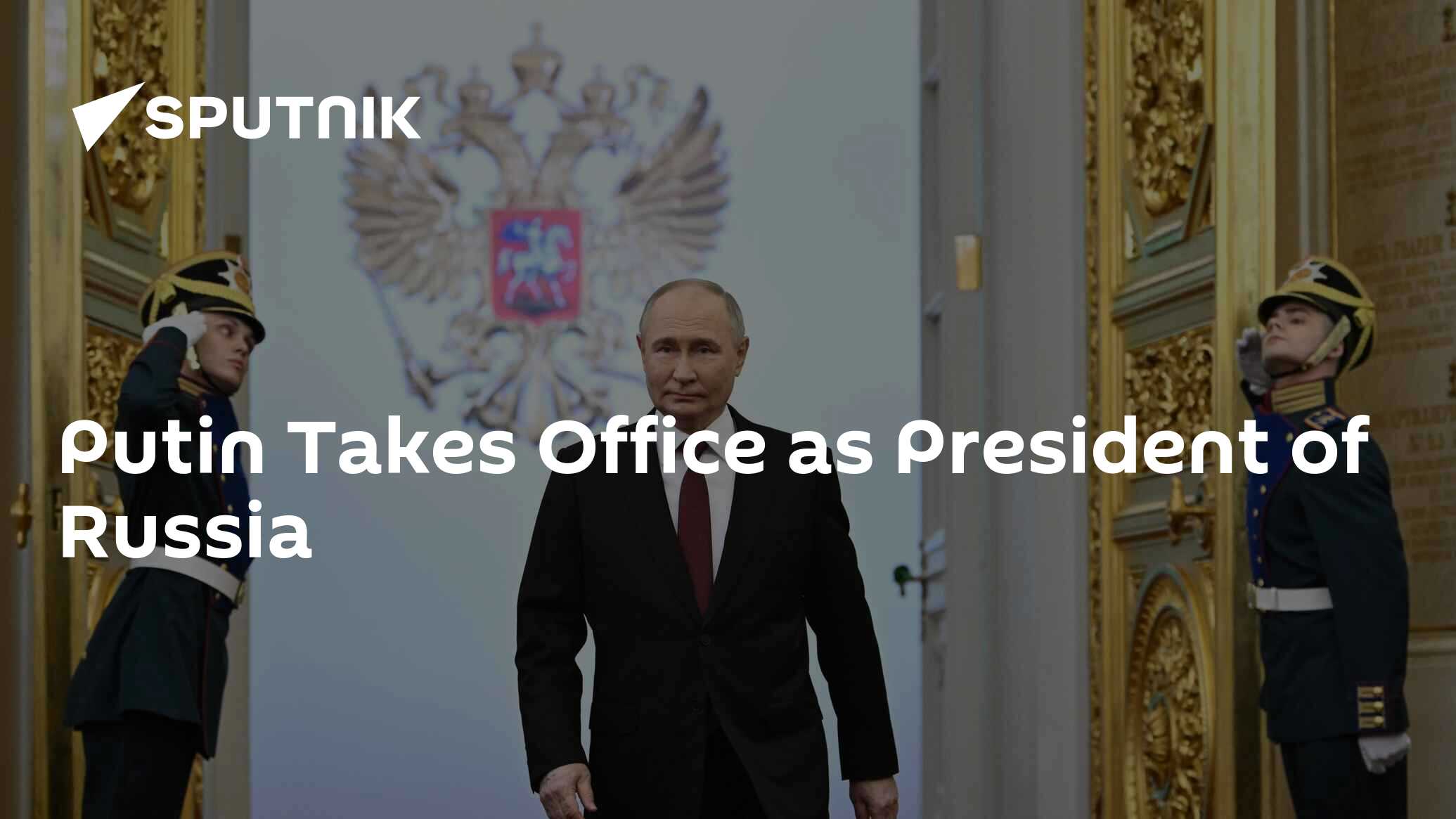 Putin Takes Office as President of Russia
