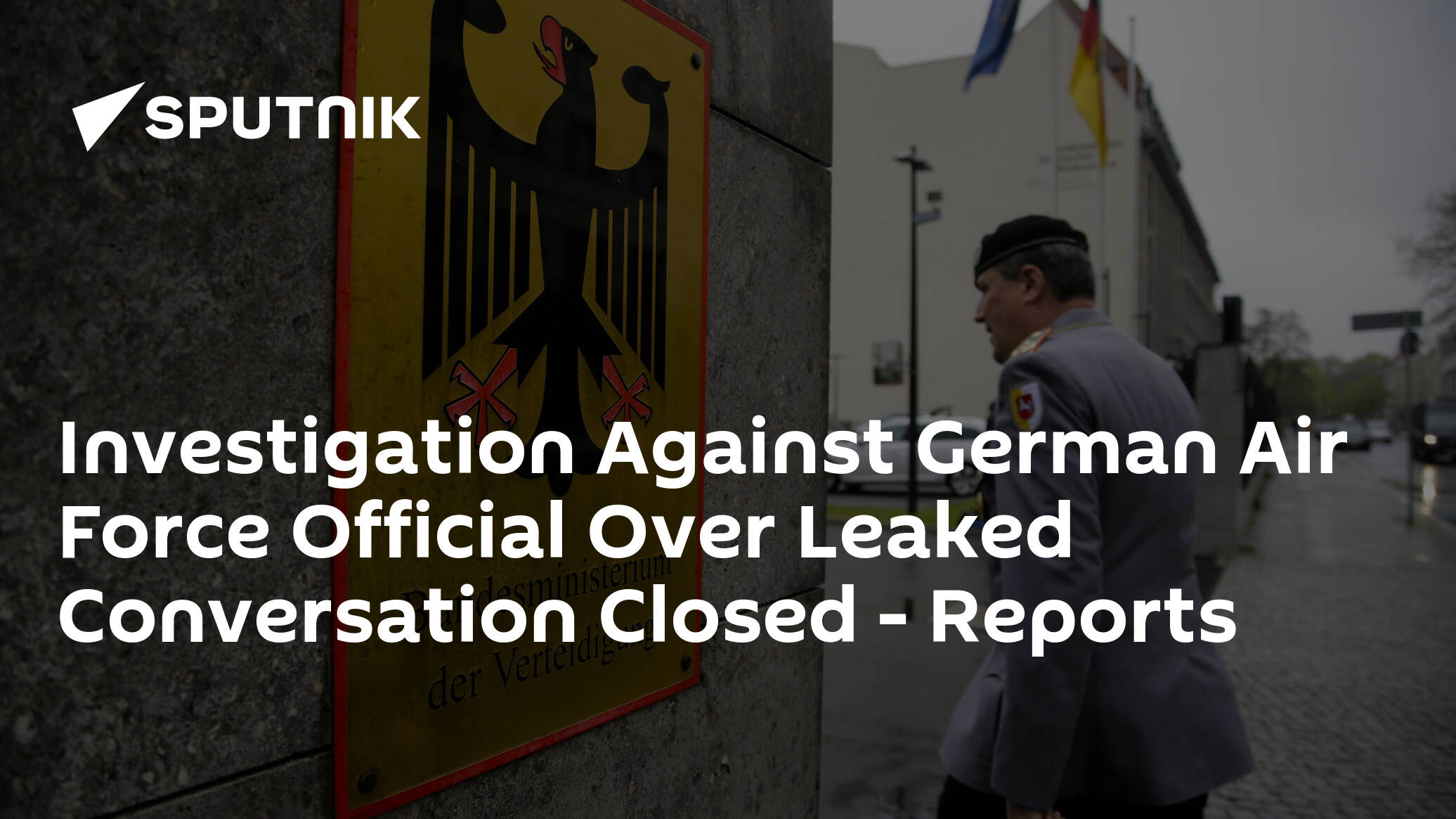 Investigation Against German Air Force Official Over Leaked Conversation Closed – Reports