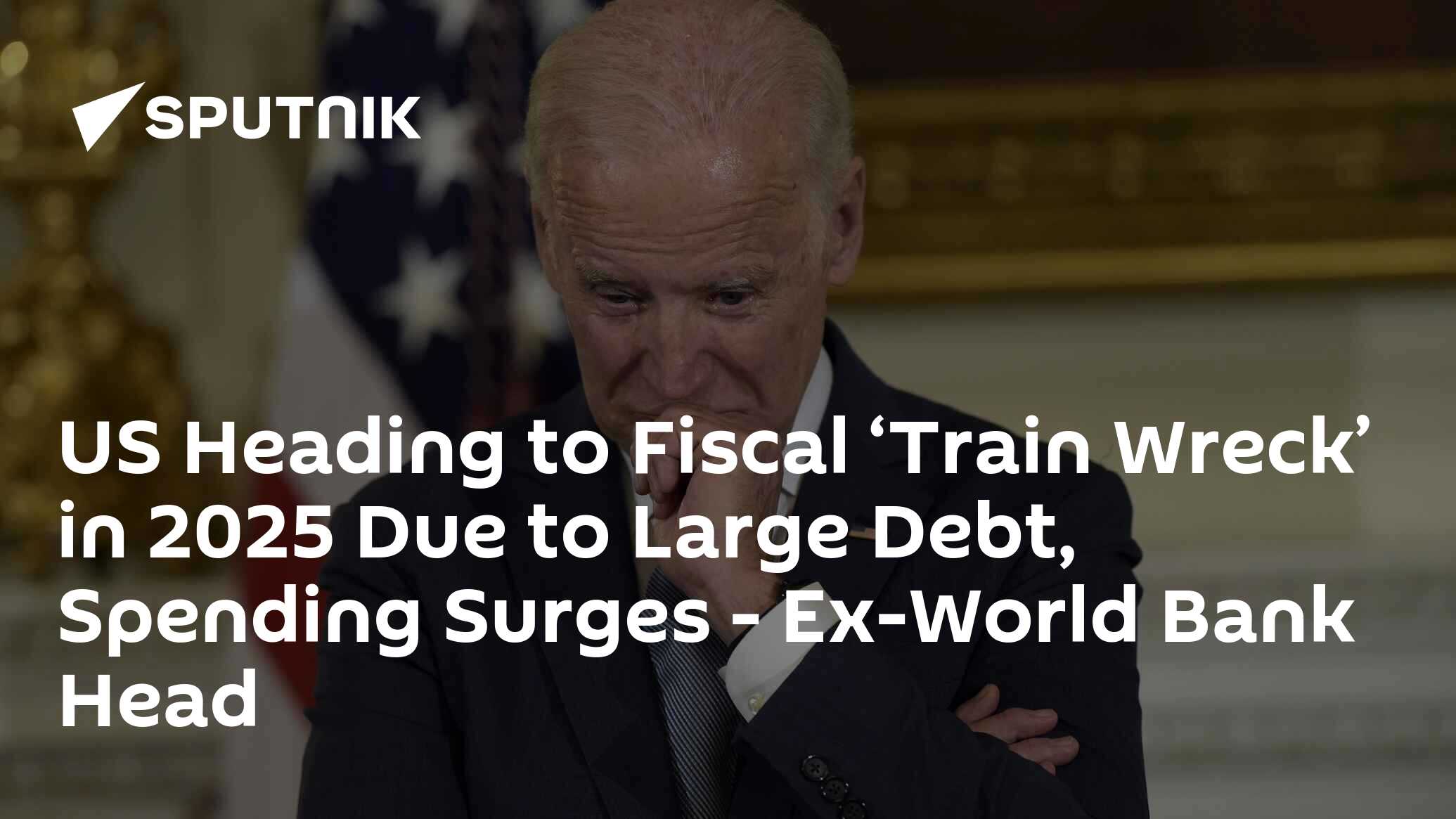 US Heading to Fiscal ‘Train Wreck’ in 2025 Due to Large Debt, Spending