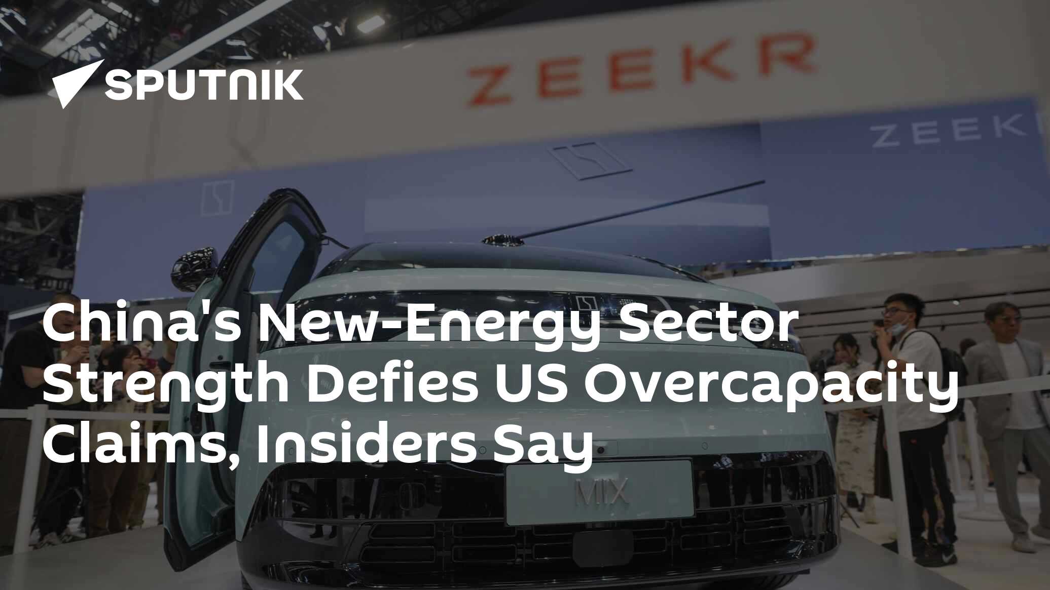 China's New-Energy Sector Strength Defies US Overcapacity Claims ...