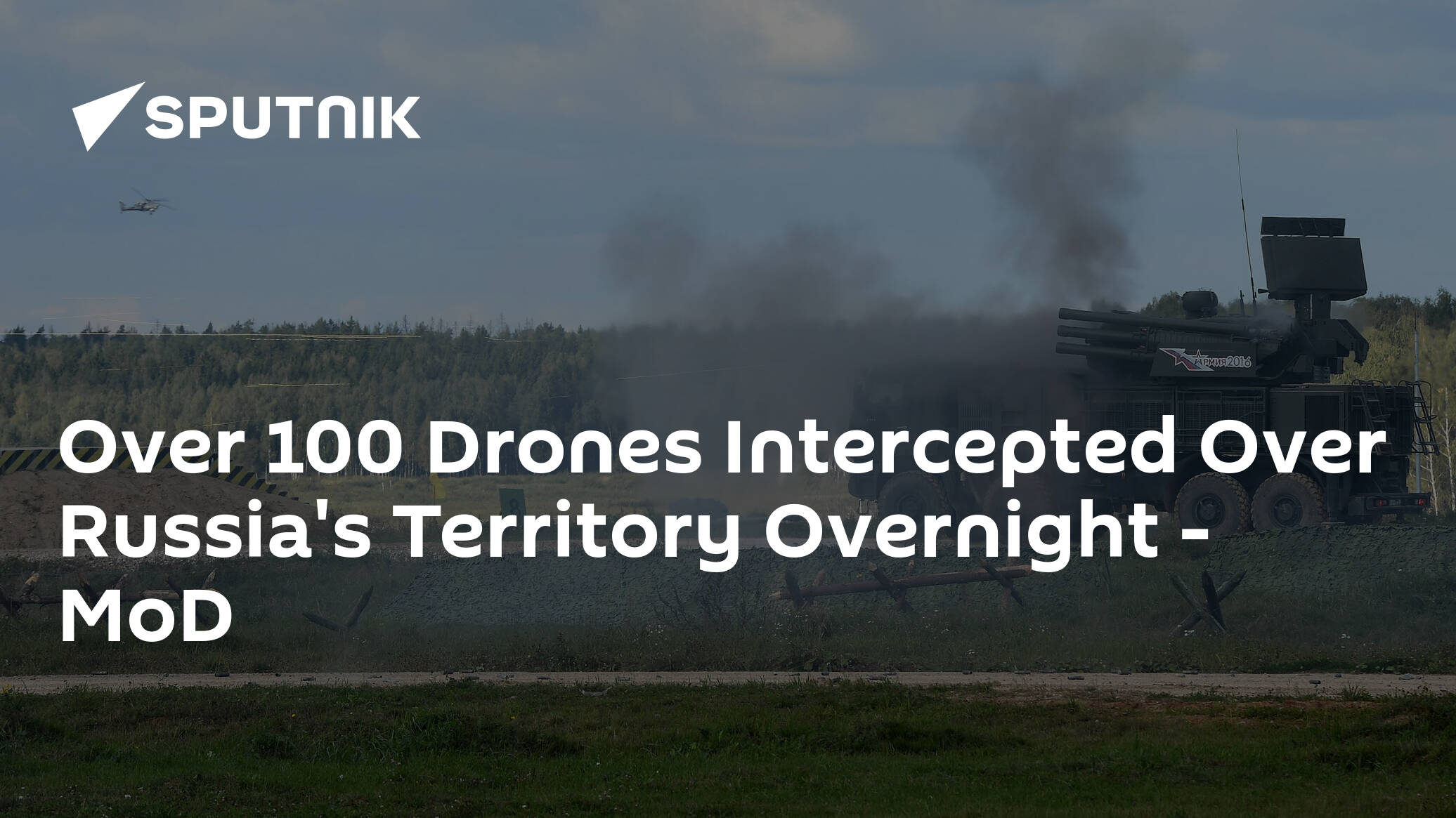 Over 100 Drones Intercepted Over Russia's Territory Overnight – MoD