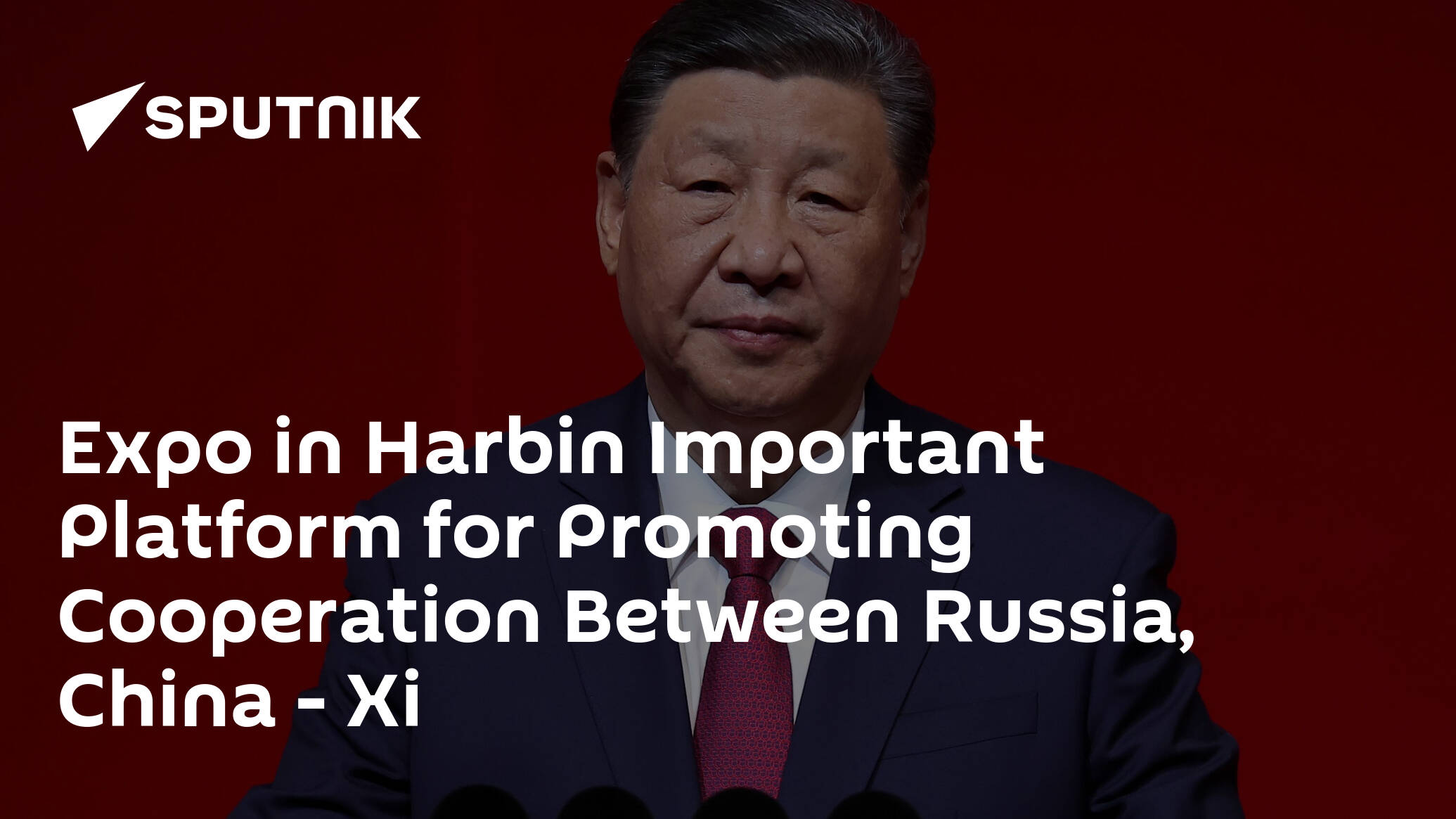 Expo in Harbin Important Platform for Promoting Cooperation Between Russia, China – Xi