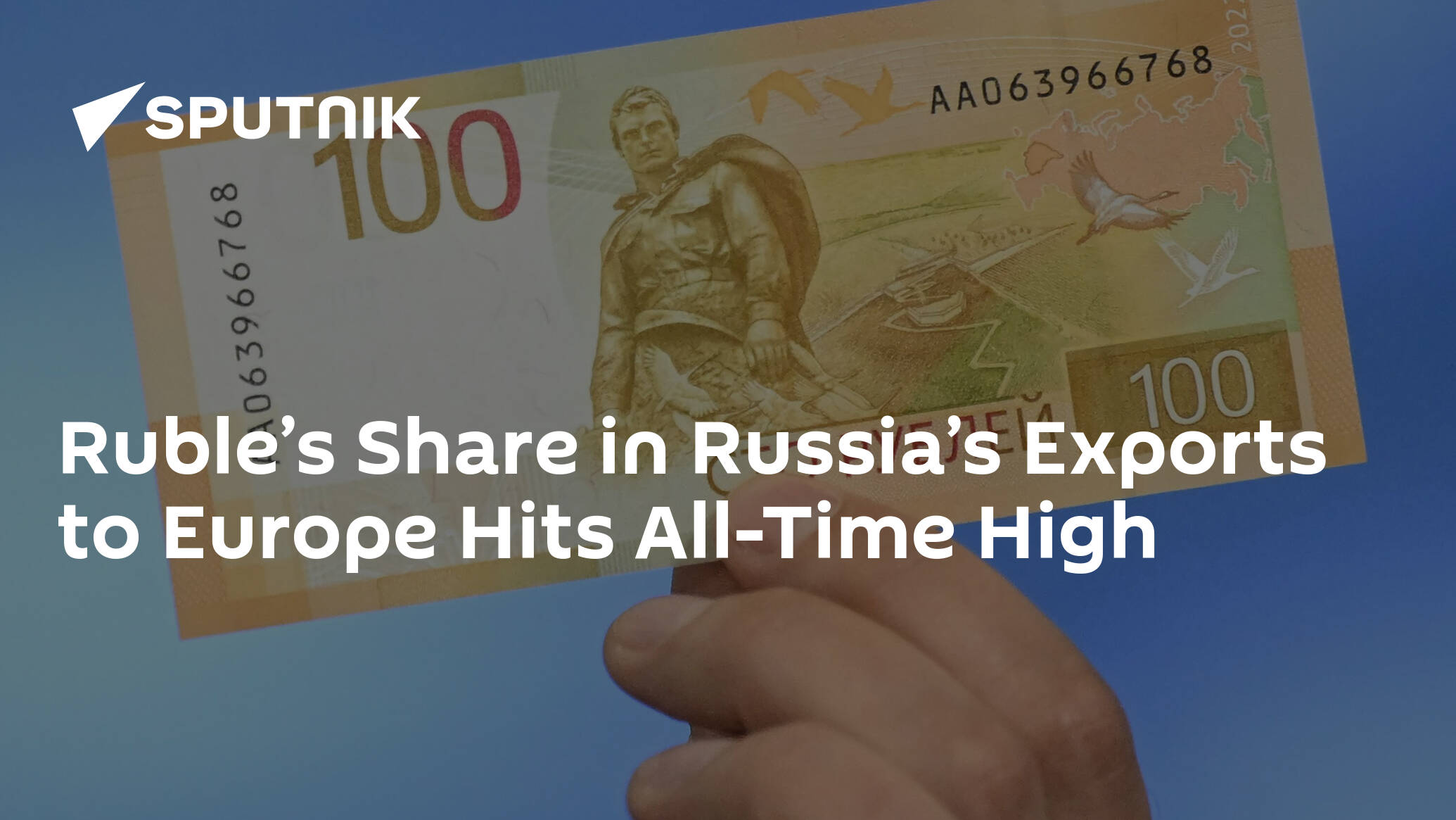 Ruble’s Share in Russia’s Exports to Europe Hits All-Time High
