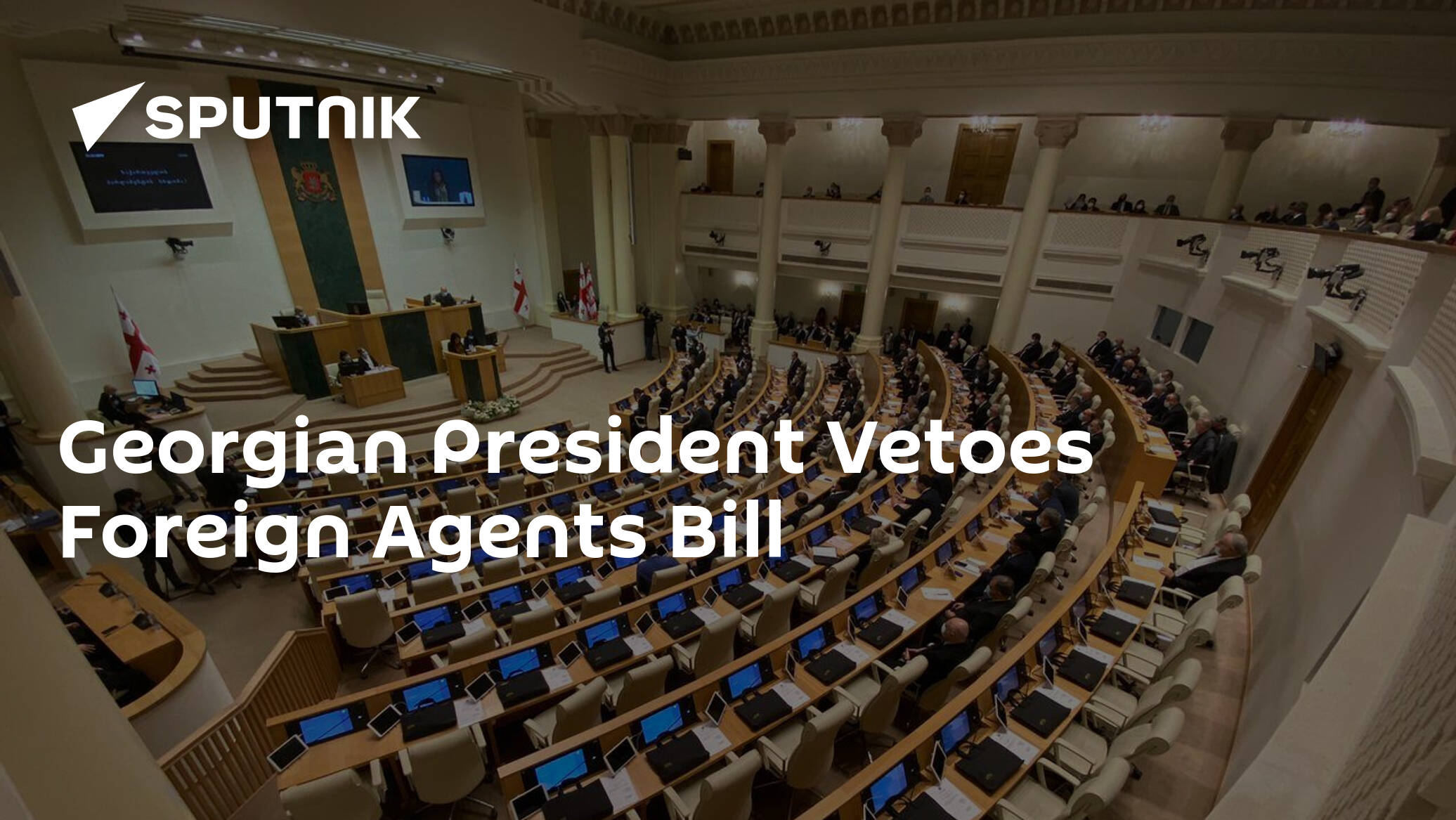 Georgian President Vetoes Foreign Agents Bill