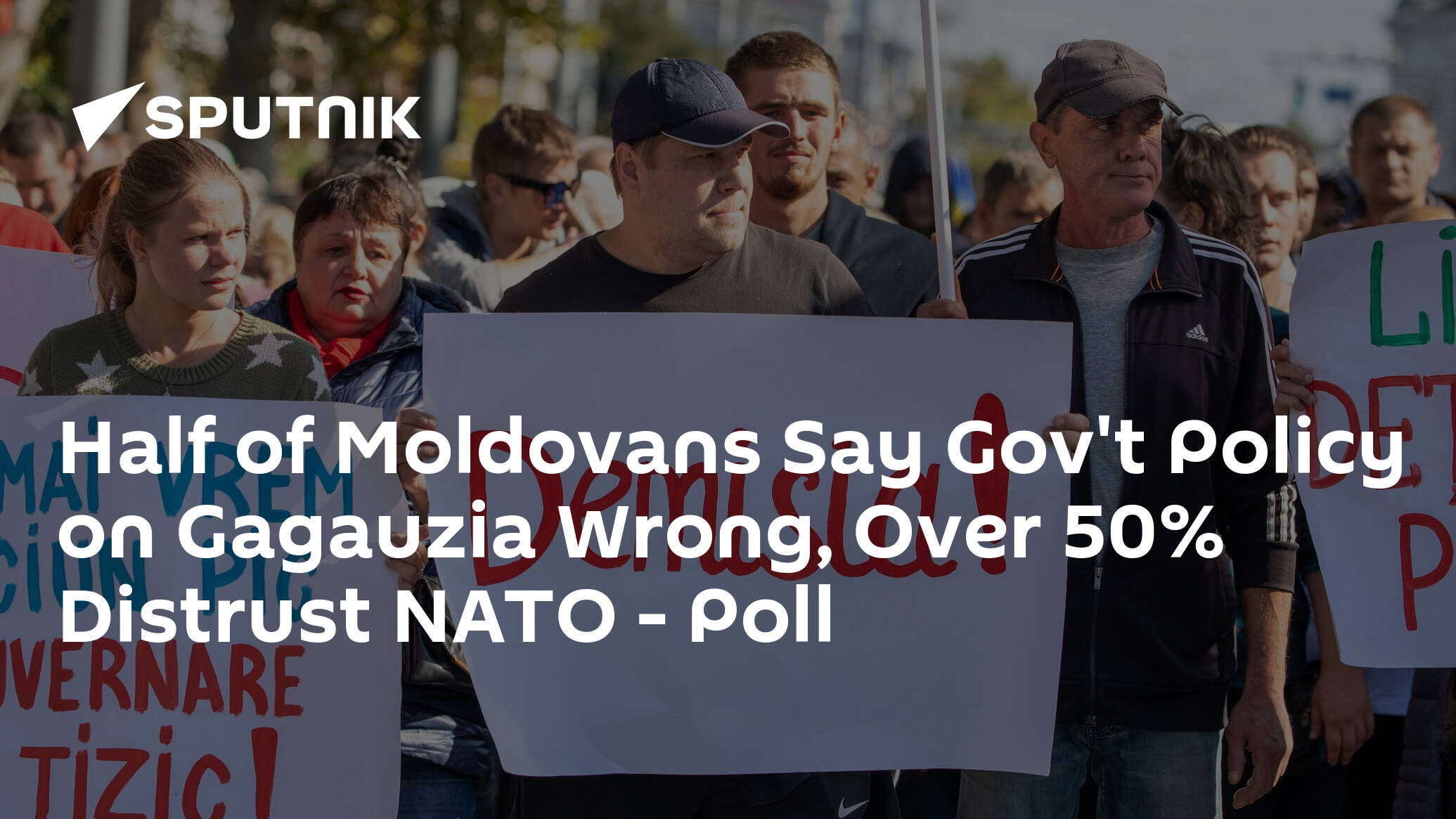 Half of Moldovans Say Gov't Policy on Gagauzia Wrong, Over 50% Distrust NATO – Poll
