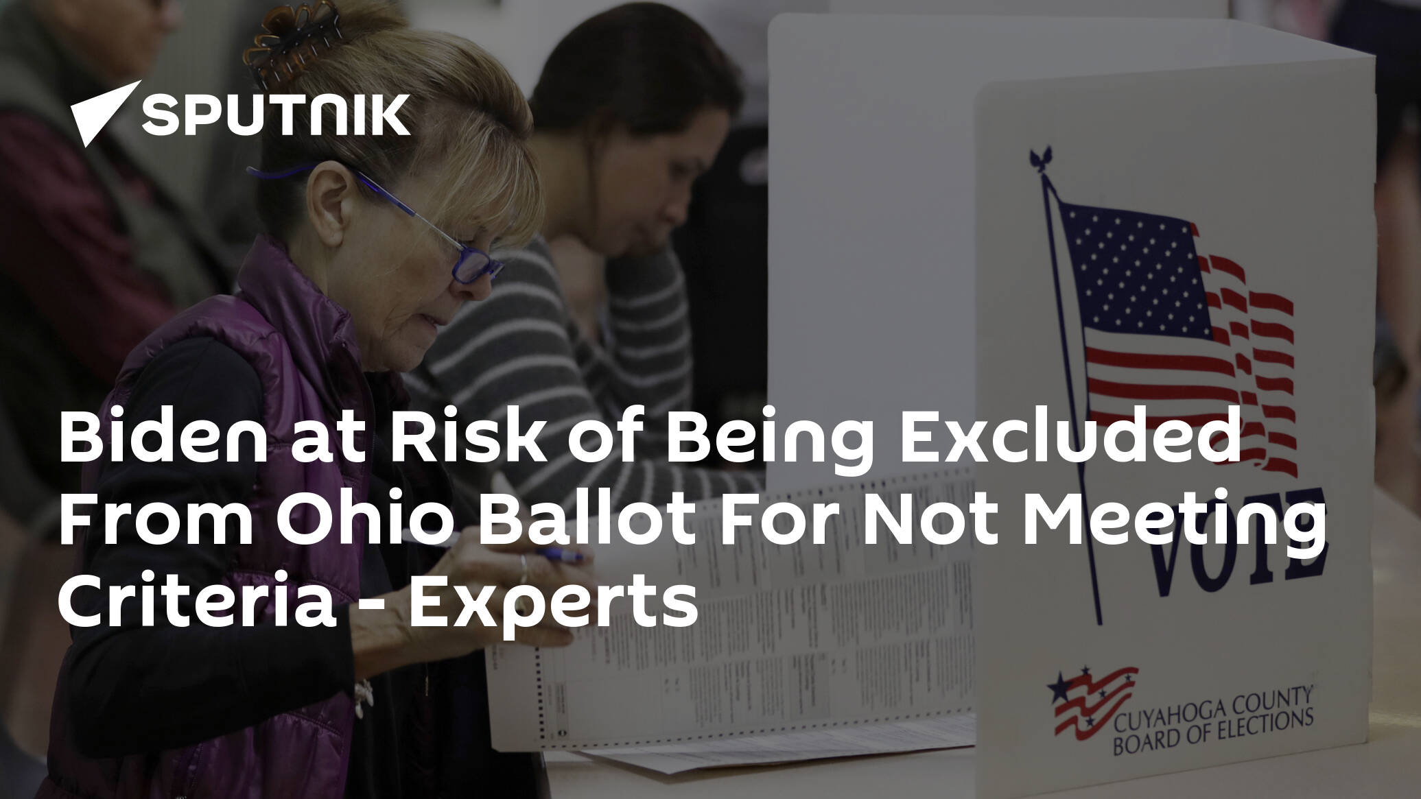 Biden at Risk of Being Excluded From Ohio Ballot For Not Meeting Criteria – Experts