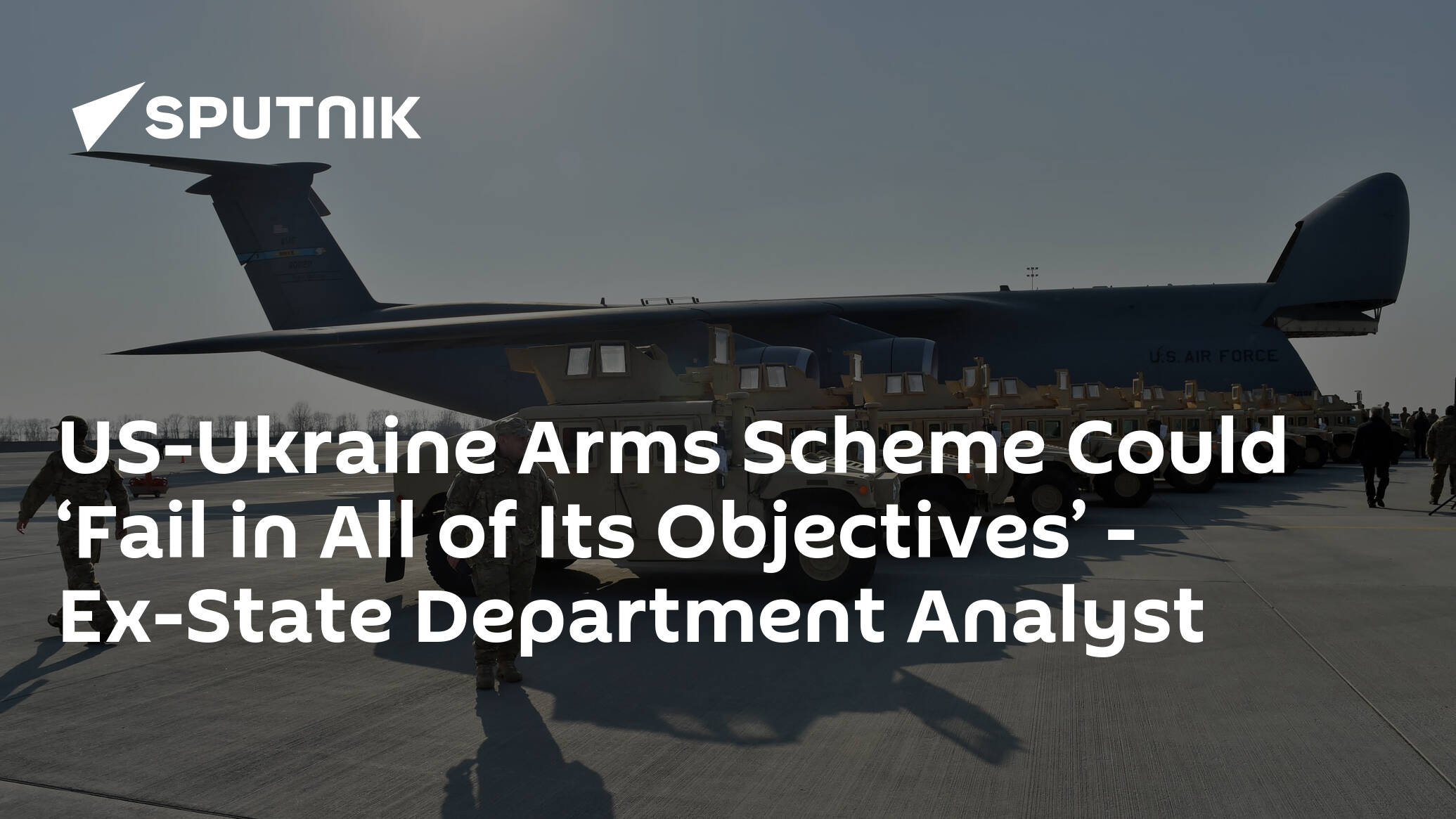 US-Ukraine Arms Scheme Could Fail in All of Its Objectives