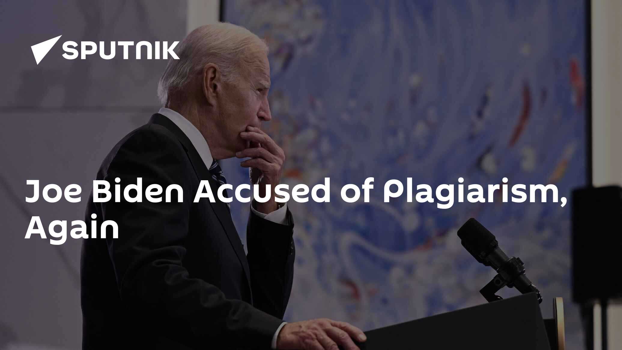 Joe Biden Accused of Plagiarism, Again