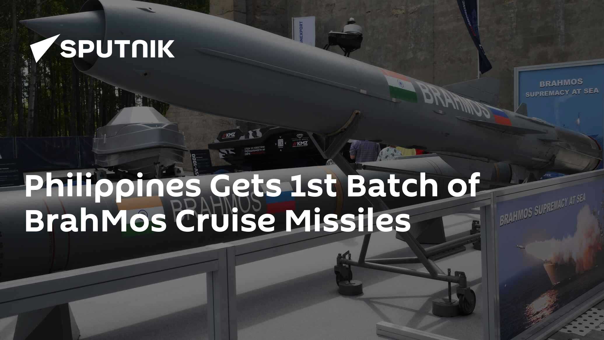 Philippines Gets 1st Batch of BrahMos Cruise Missiles - South Africa Today