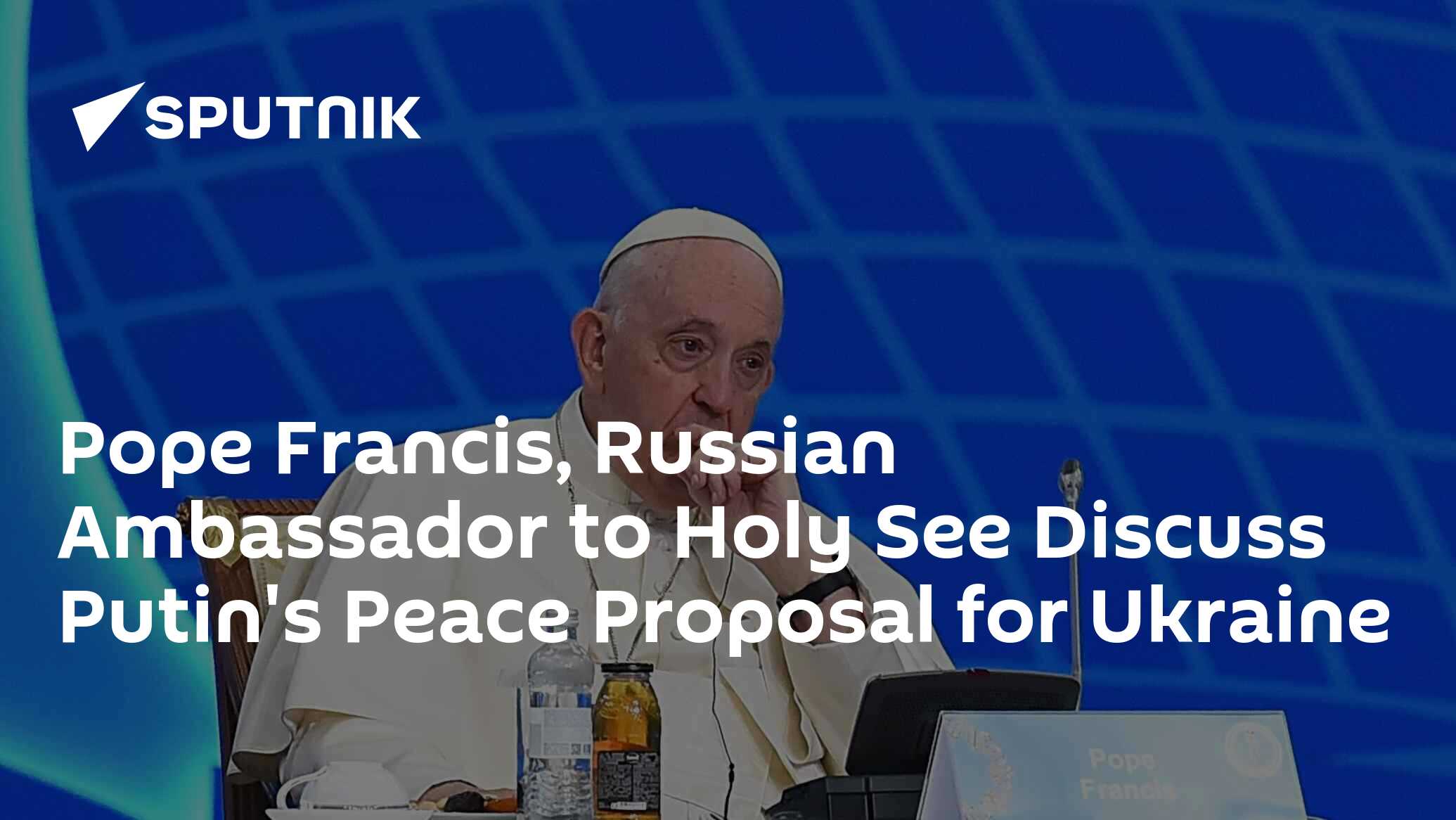 Pope Francis, Russian Ambassador to Holy See Discuss Putin's Peace ...