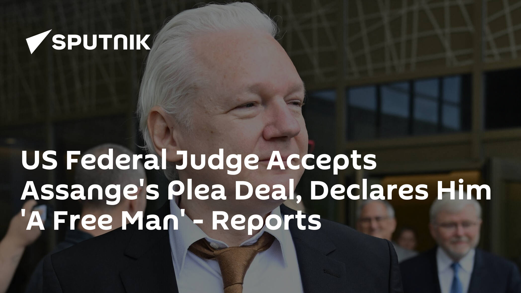 US Federal Judge Accepts Assange's Plea Deal, Declares Him 'A Free Man' – Reports