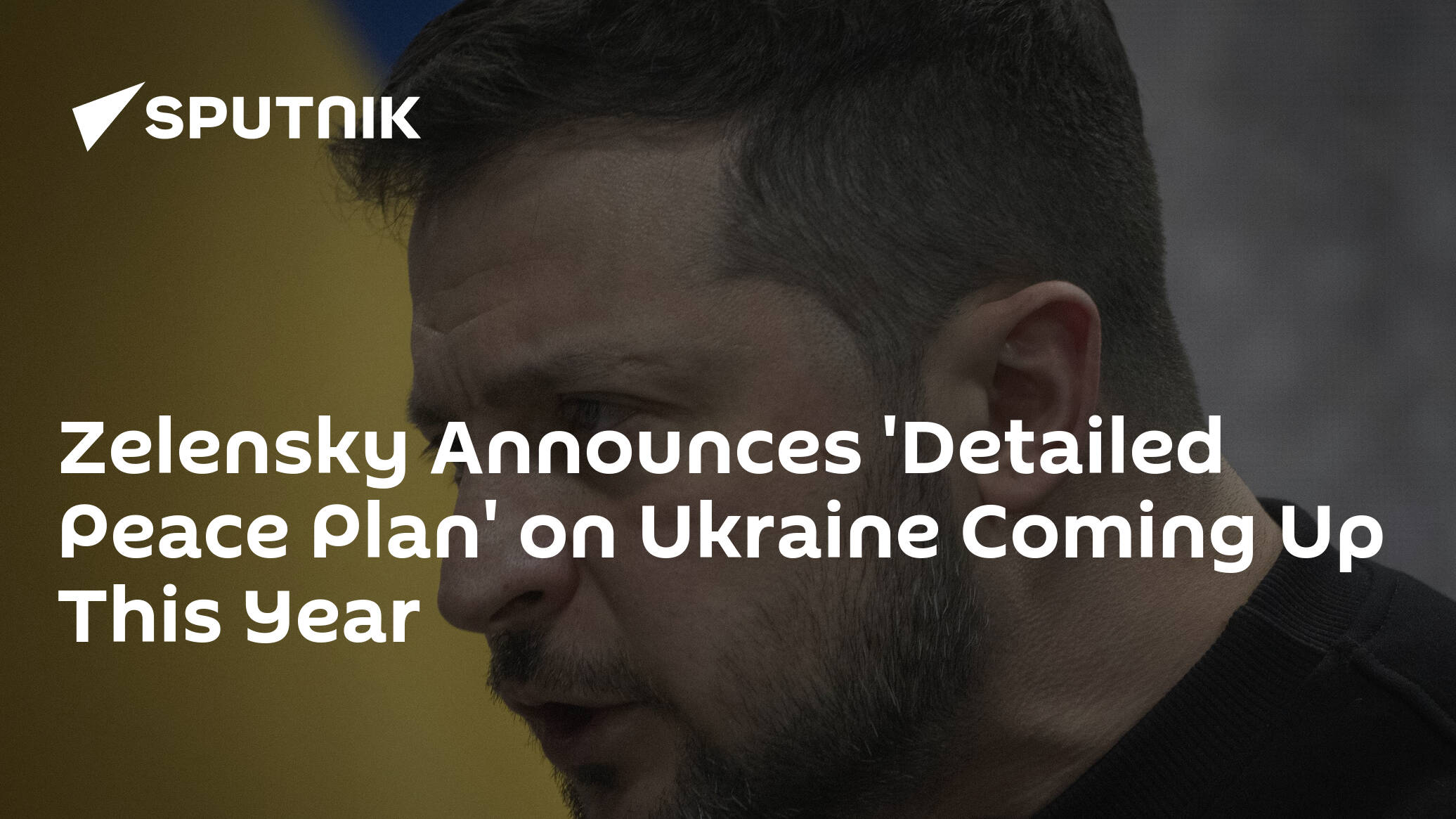 Zelensky Announces 'Detailed Peace Plan' on Ukraine Coming Up This Year