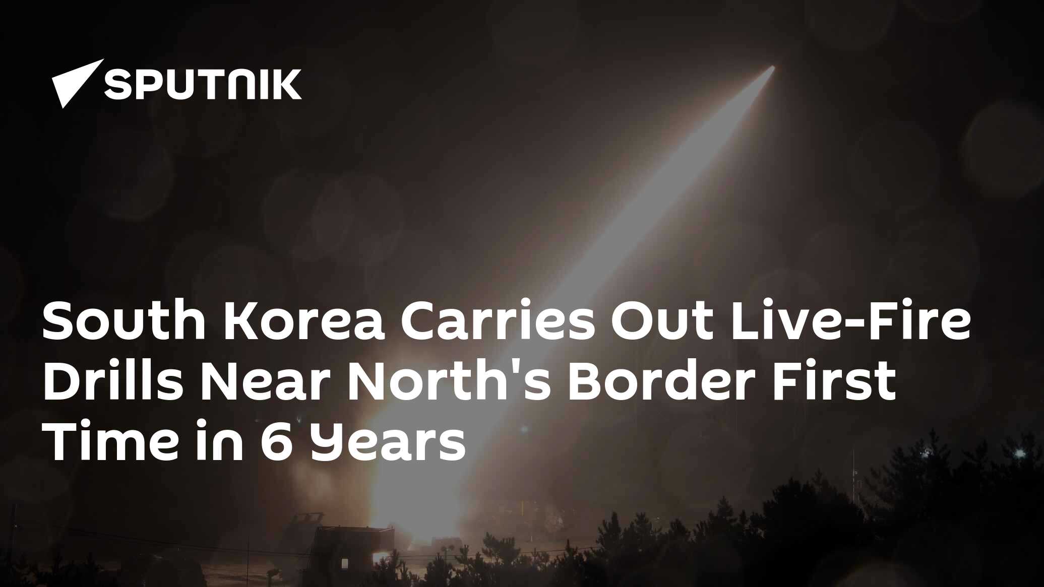 South Korea Carries Out Live-Fire Drills Near North's Border First Time ...