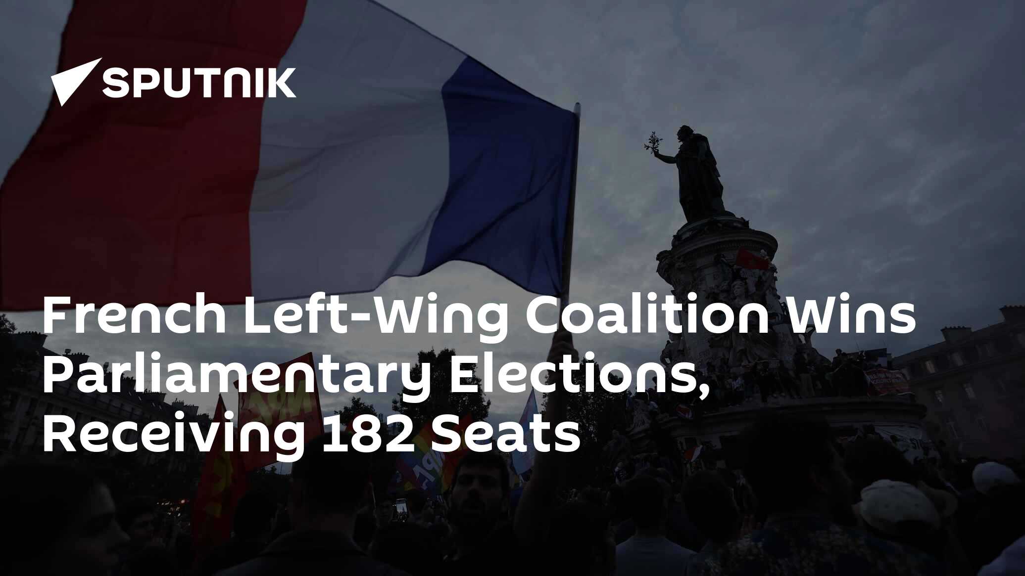 French Left-Wing Coalition Wins Parliamentary Elections, Receiving 182 ...