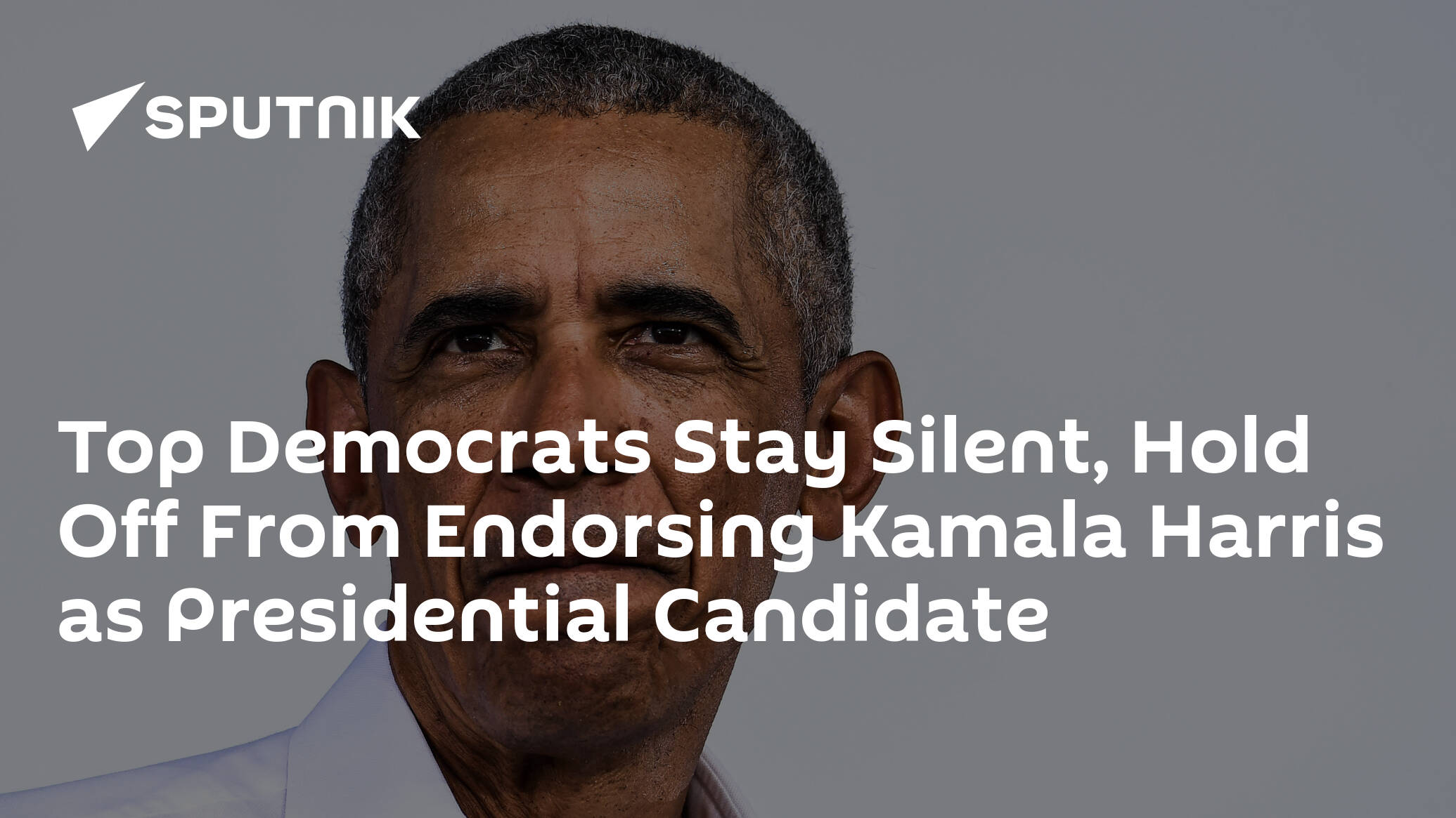 Top Democrats Stay Silent, Hold Off From Endorsing Kamala Harris as Presidential Candidate