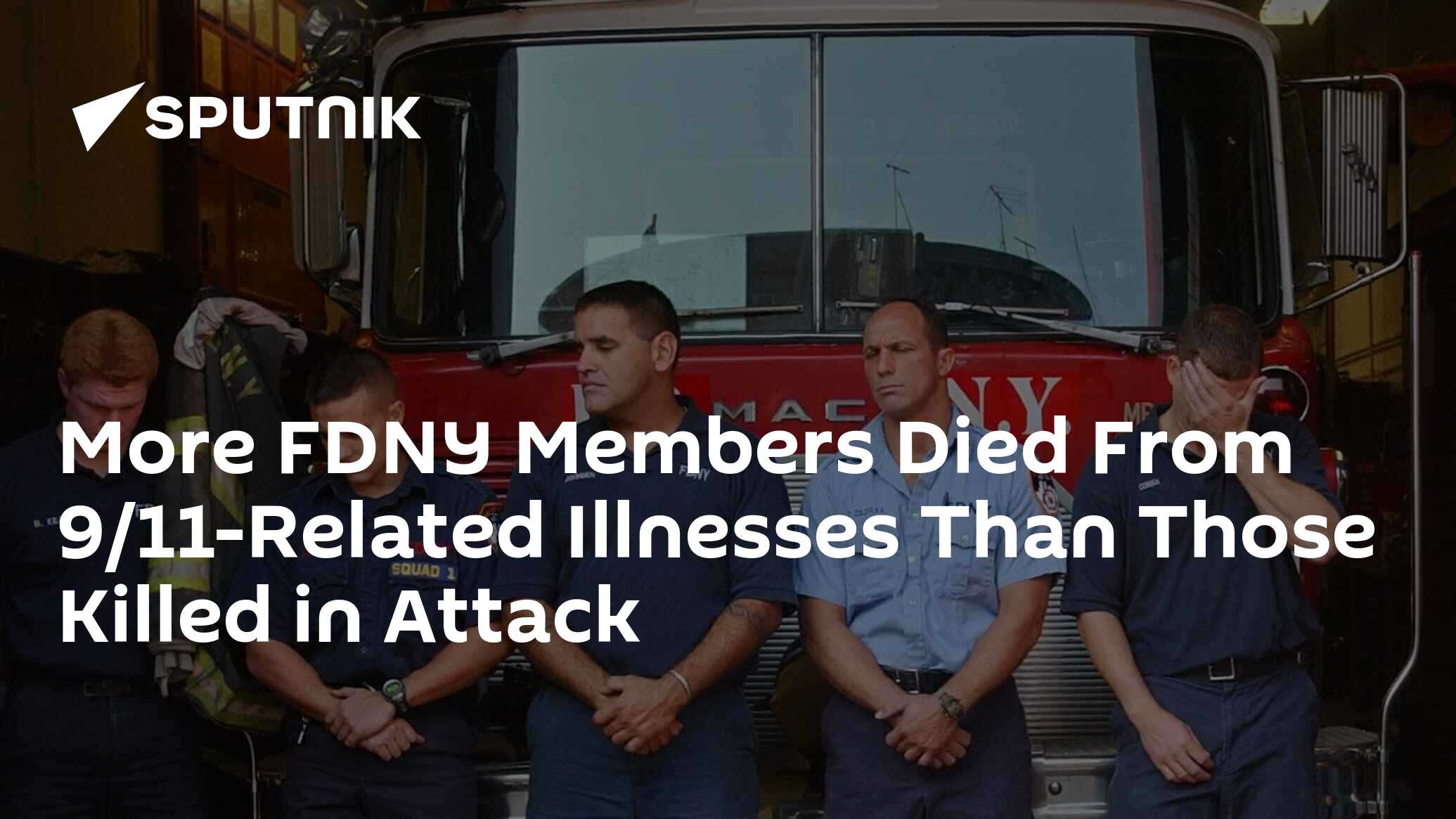 More FDNY Members Died From 9/11-Related Illnesses Than Those Killed in Attack