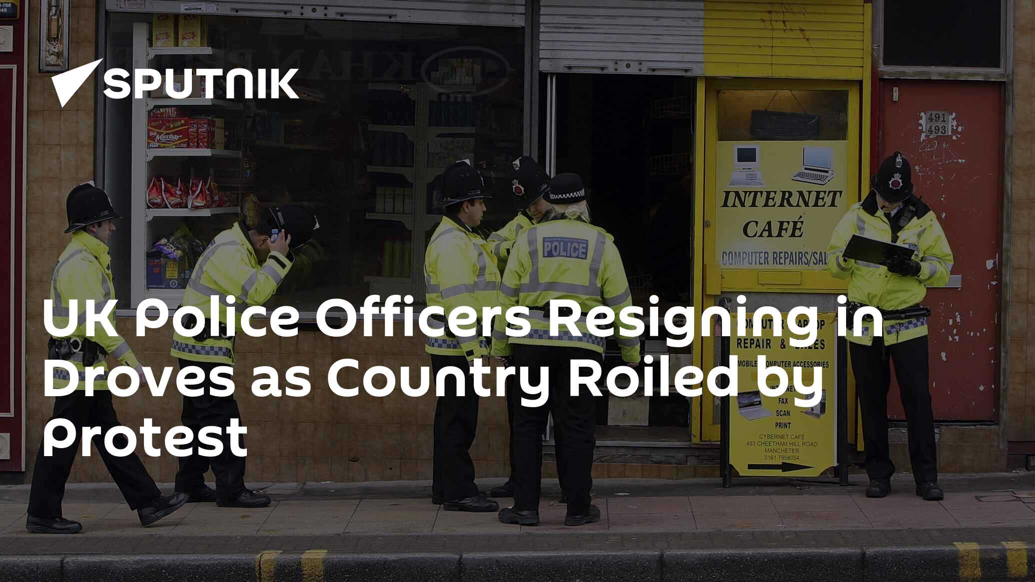 UK Police Officers Resigning in Droves as Country Roiled by Protest