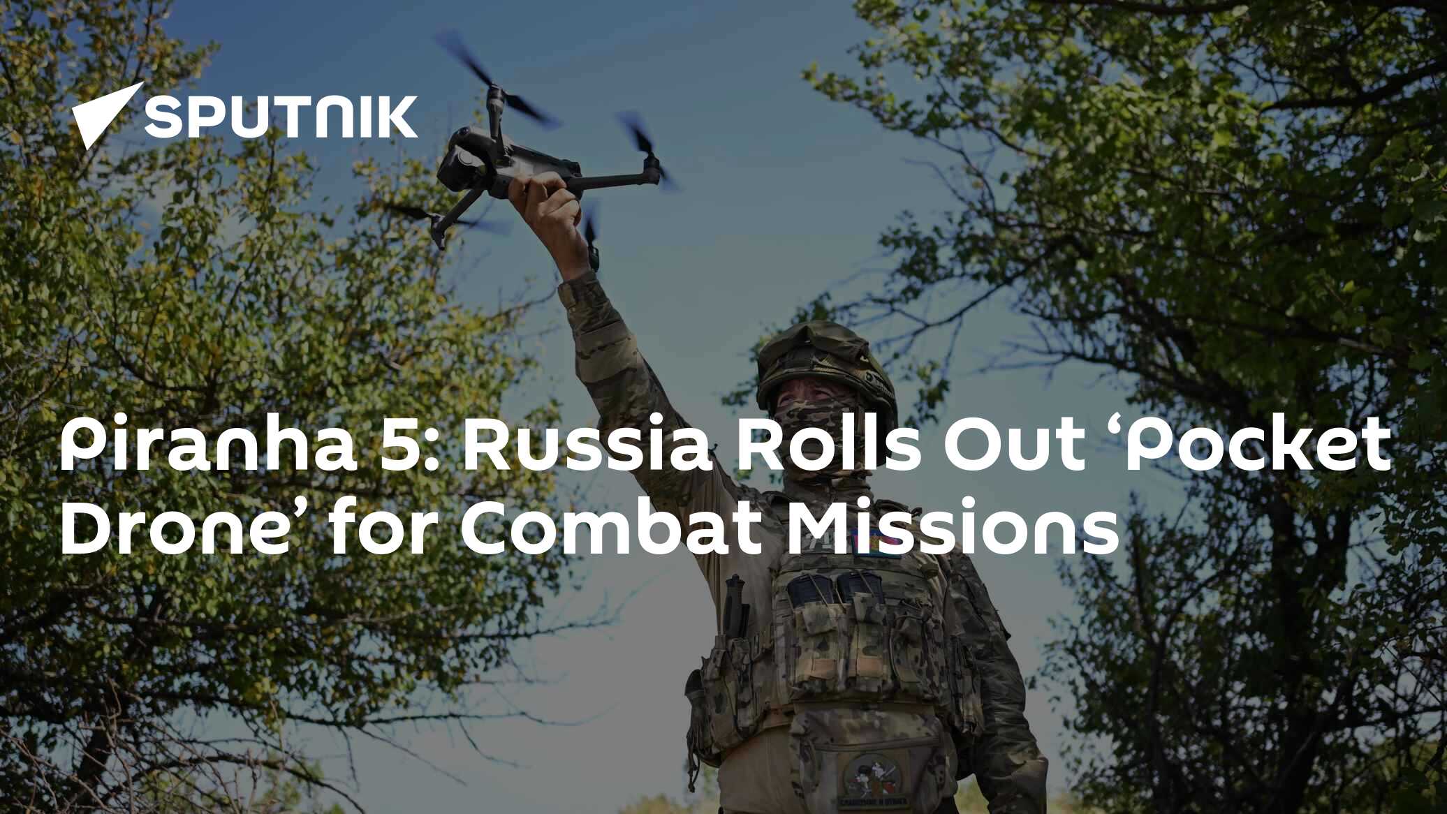 Russia Rolls Out ‘Pocket Drone’ for Combat Missions