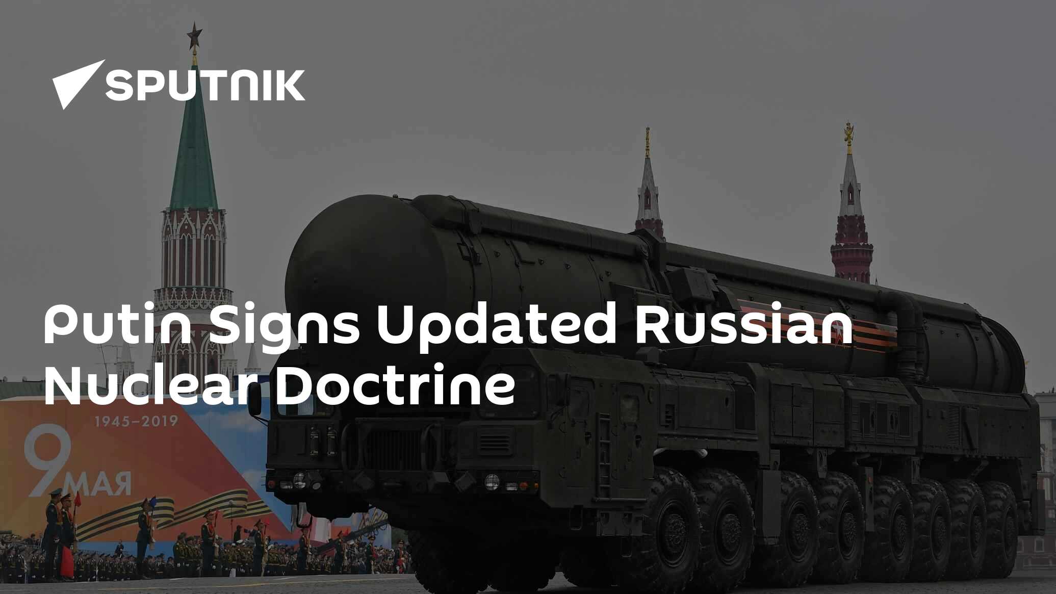 Putin Signs Updated Russian Nuclear Doctrine