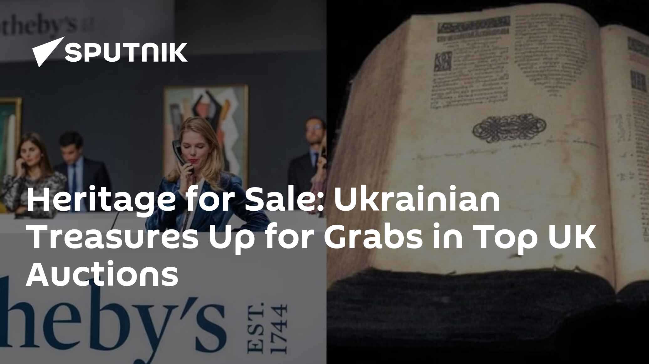 Heritage for Sale: Ukrainian Treasures Up for Grabs in Top UK Auctions