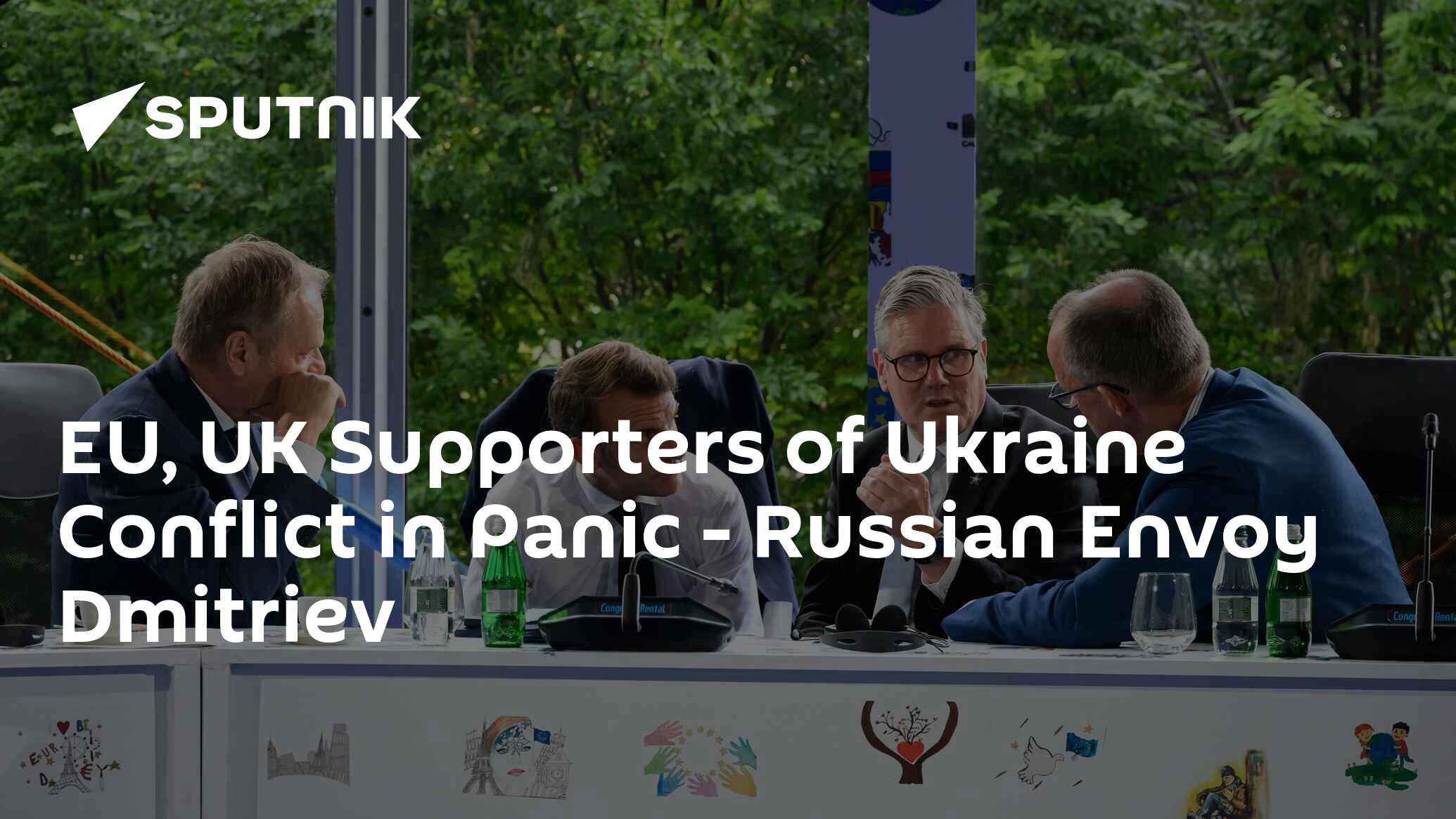 EU, UK Supporters of Ukraine Conflict in Panic - Russian Envoy Dmitriev
