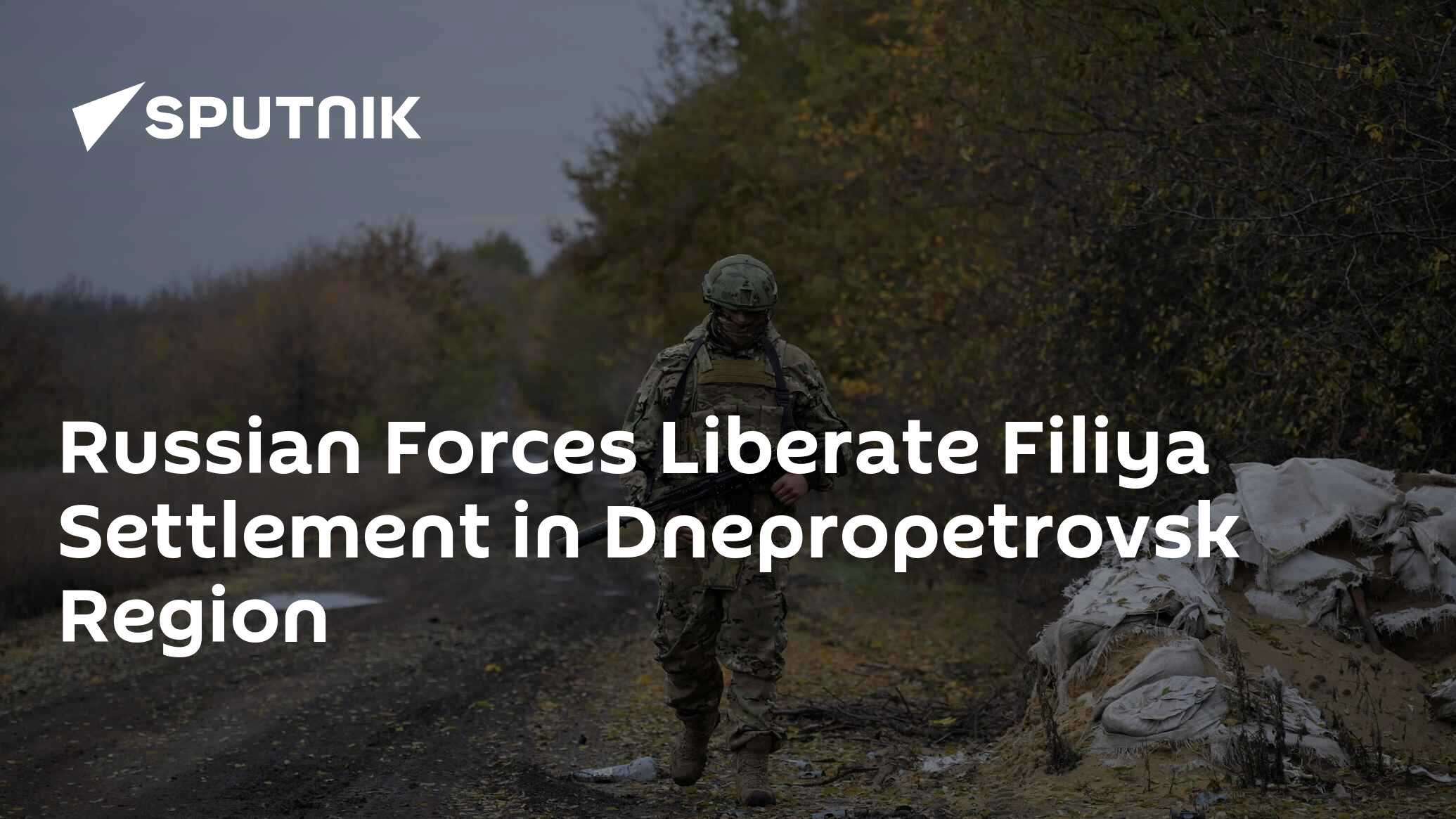 Russian Forces Liberate Filiya Settlement in Dnepropetrovsk Region