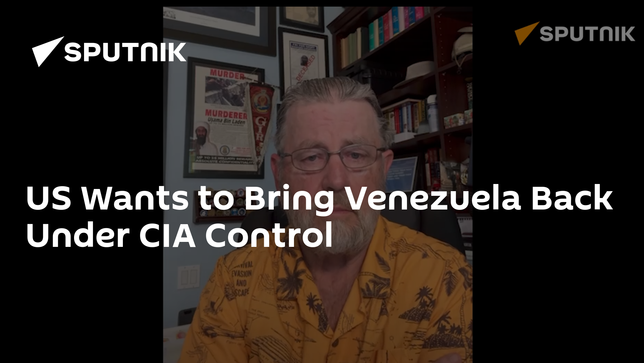 US Wants to Bring Venezuela Back Under CIA Control