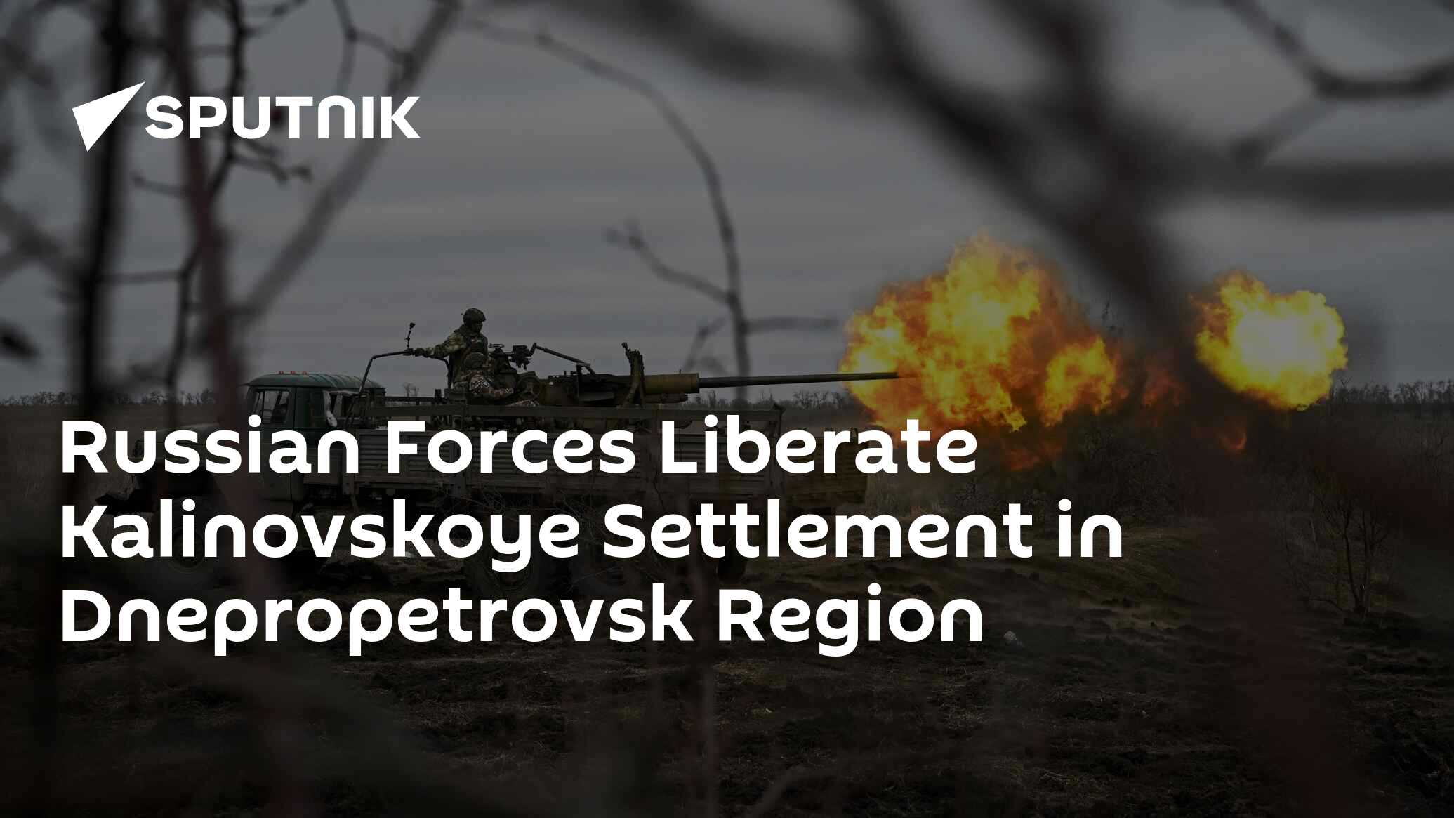 Russian Forces Liberate Kalinovskoye Settlement in Dnepropetrovsk Region