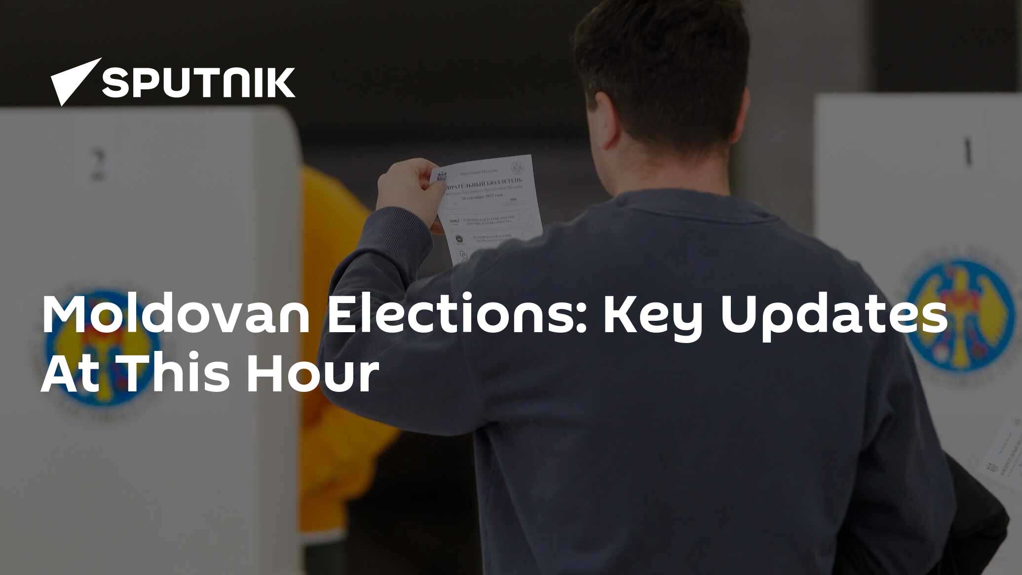 Moldovan Elections: Key Updates At This Hour