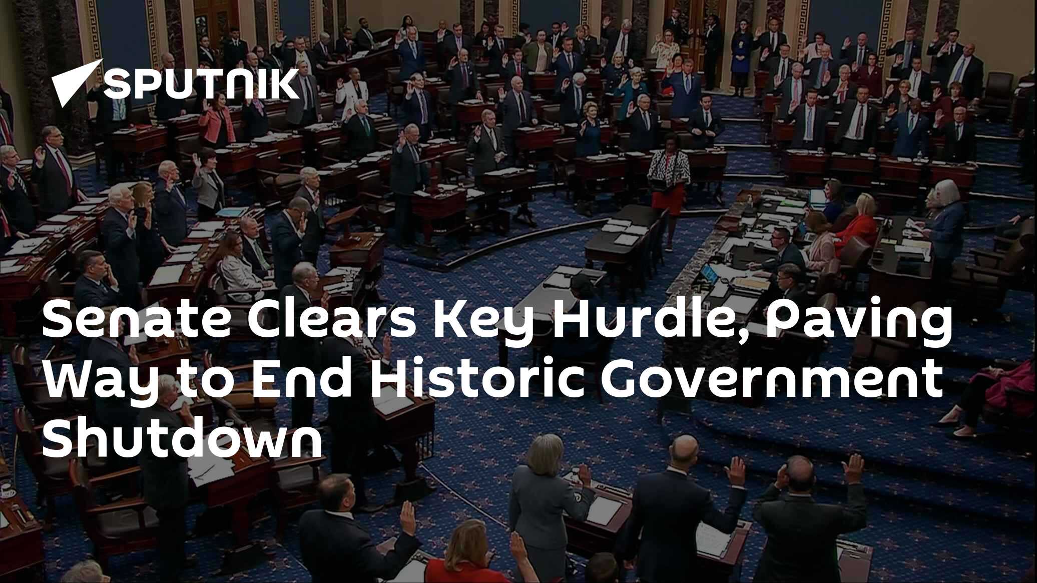 Senate Clears Key Hurdle, Paving Way to End Historic Government Shutdown