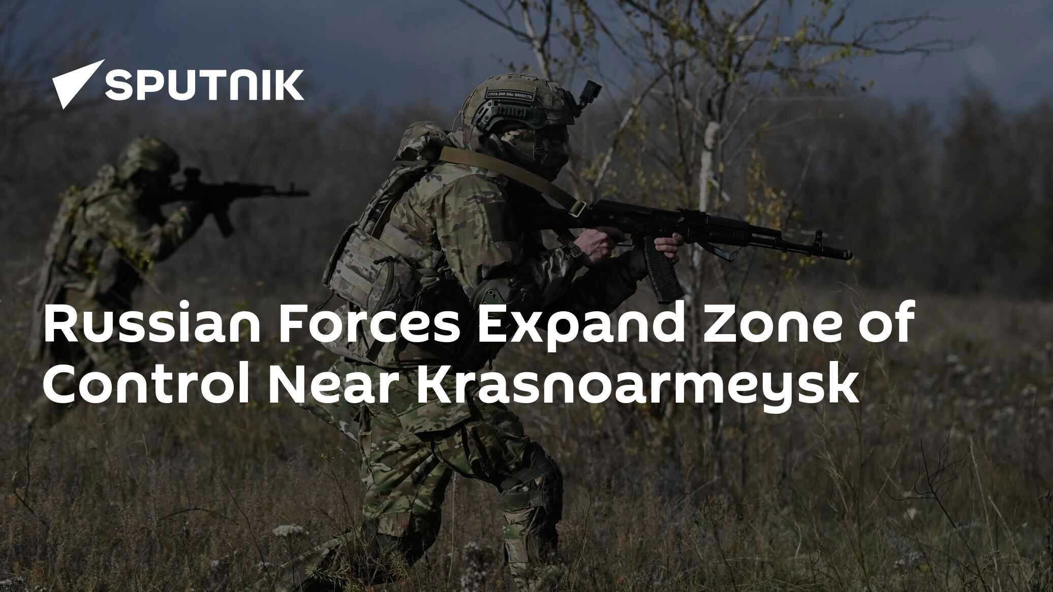 Russian Forces Expand Zone of Control Near Krasnoarmeysk