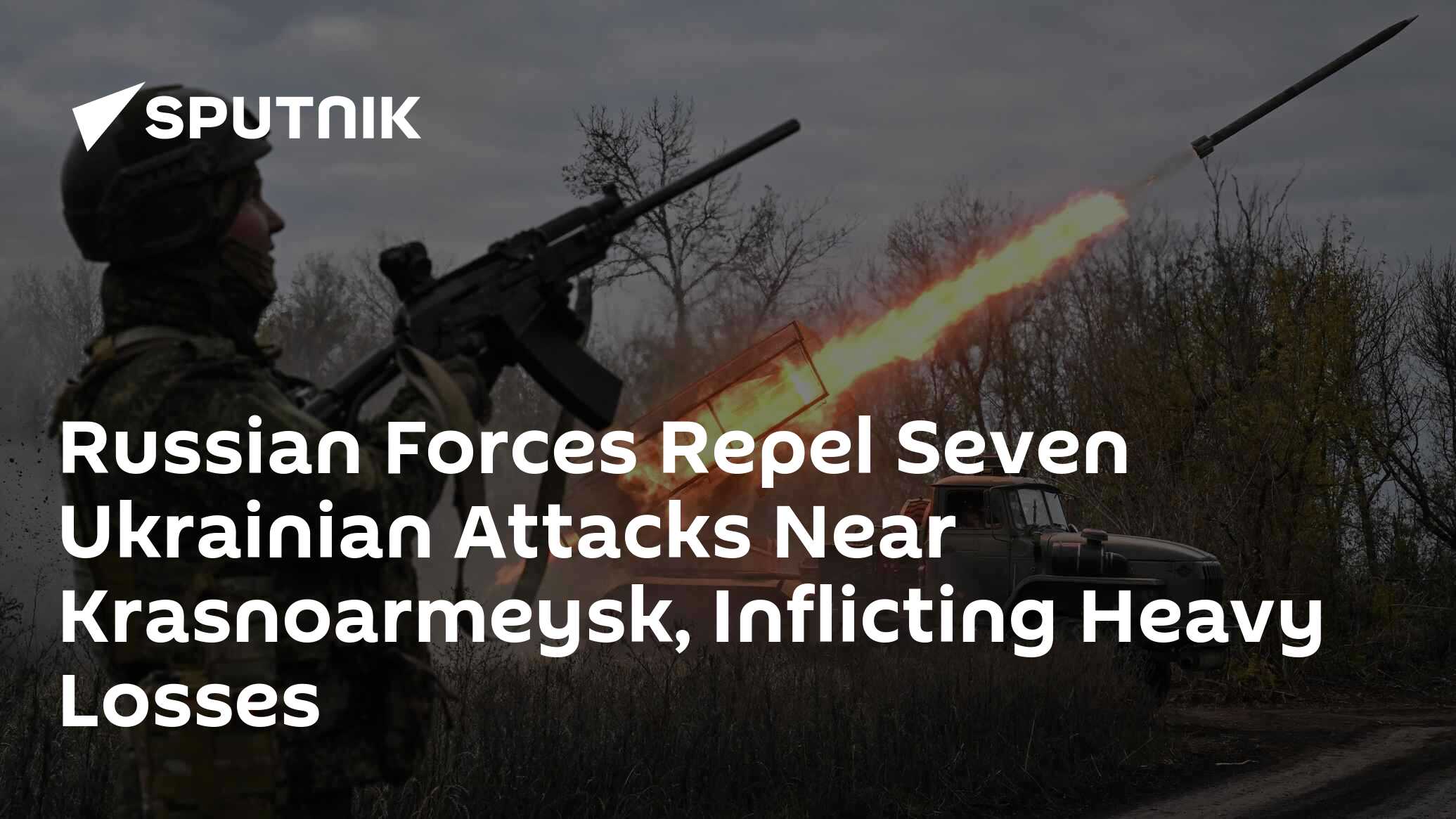 Russian Forces Repel Seven Ukrainian Attacks Near Krasnoarmeysk, Inflicting Heavy Losses