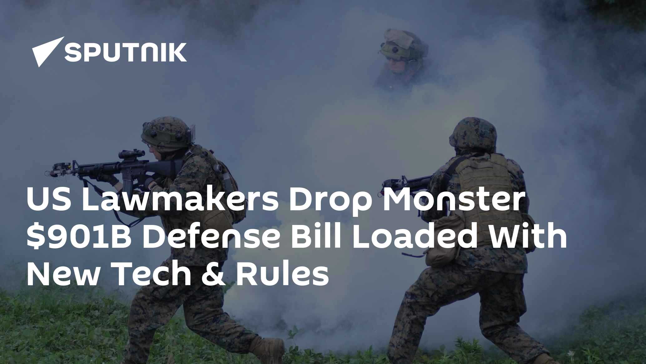 US Lawmakers Drop Monster $901B Defense Bill Loaded With New Tech & Rules
