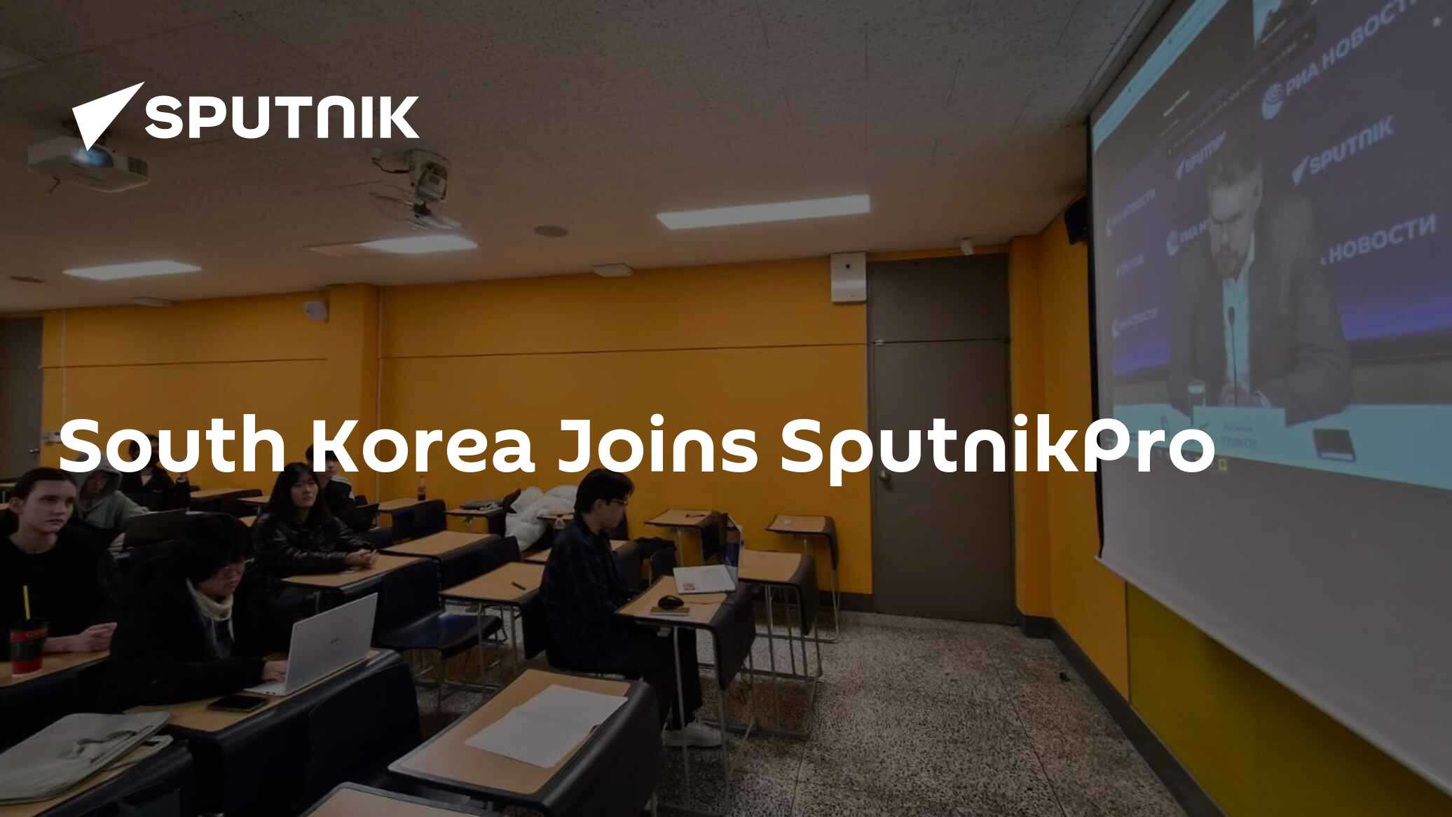 South Korea Joins SputnikPro