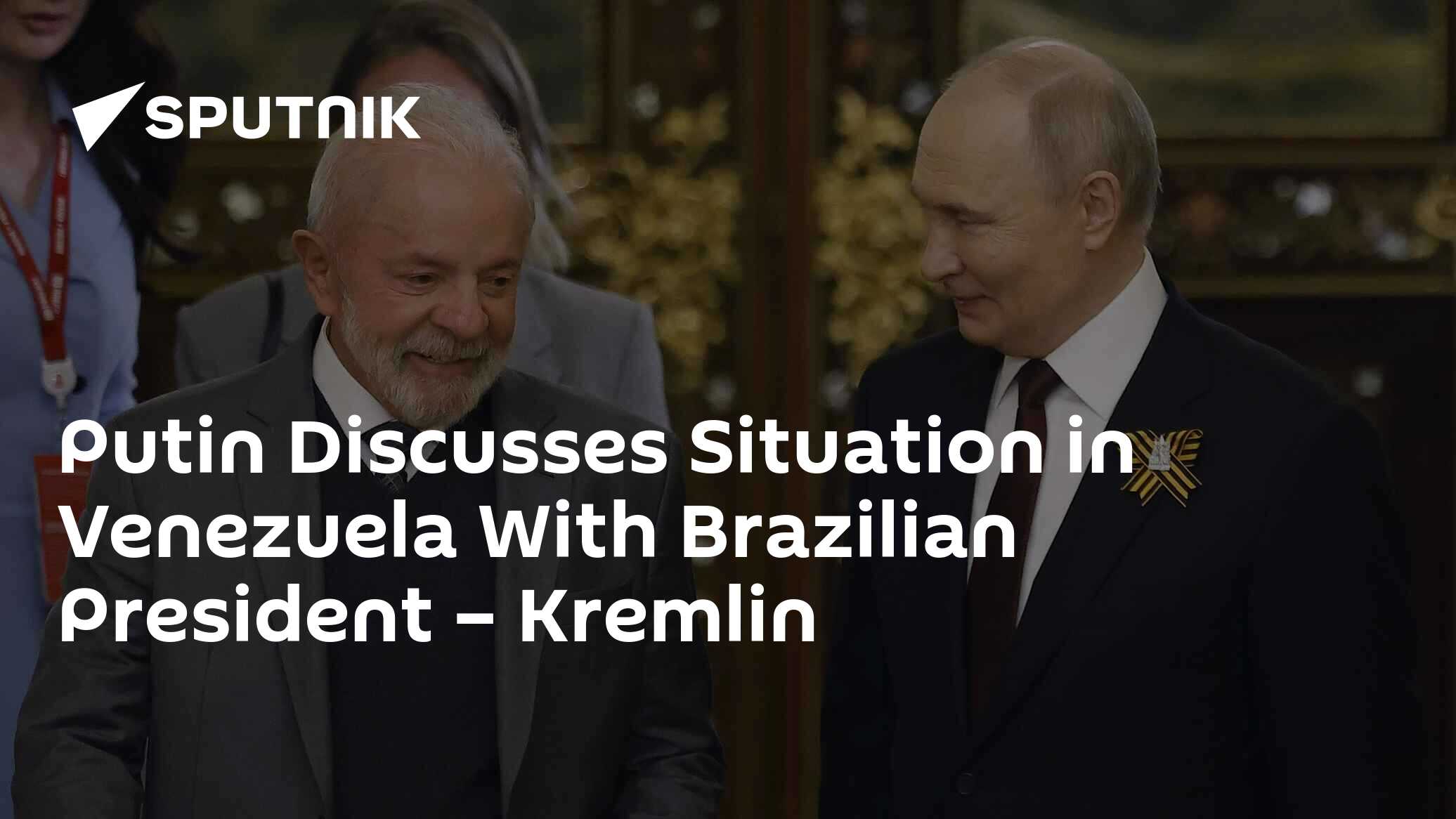 Putin Discusses Situation in Venezuela With Brazilian President – ​​Kremlin