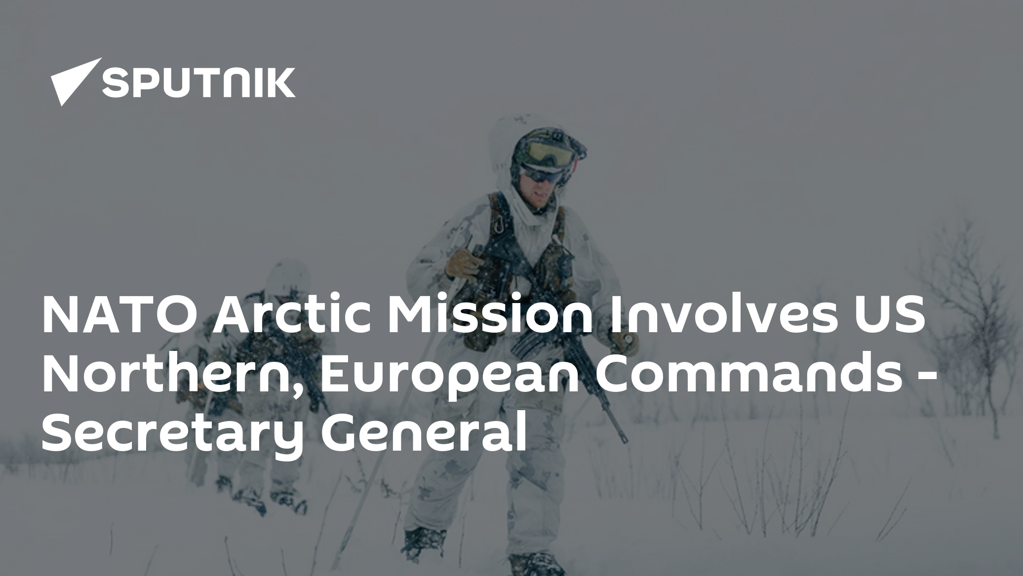 NATO Arctic Mission Involves US Northern, European Commands