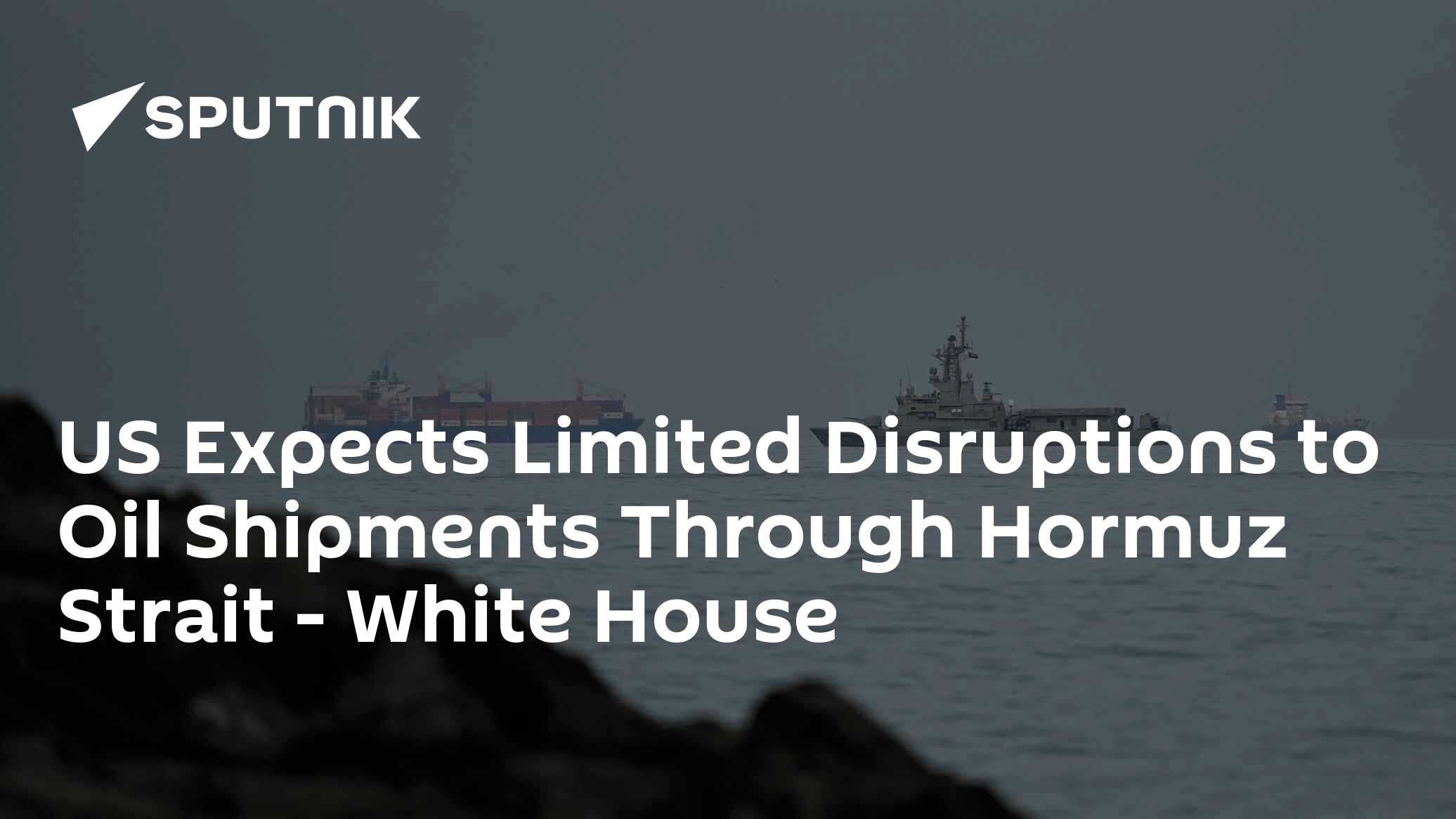 US Expects Limited Disruptions to Oil Shipments Through Hormuz Strait - White House