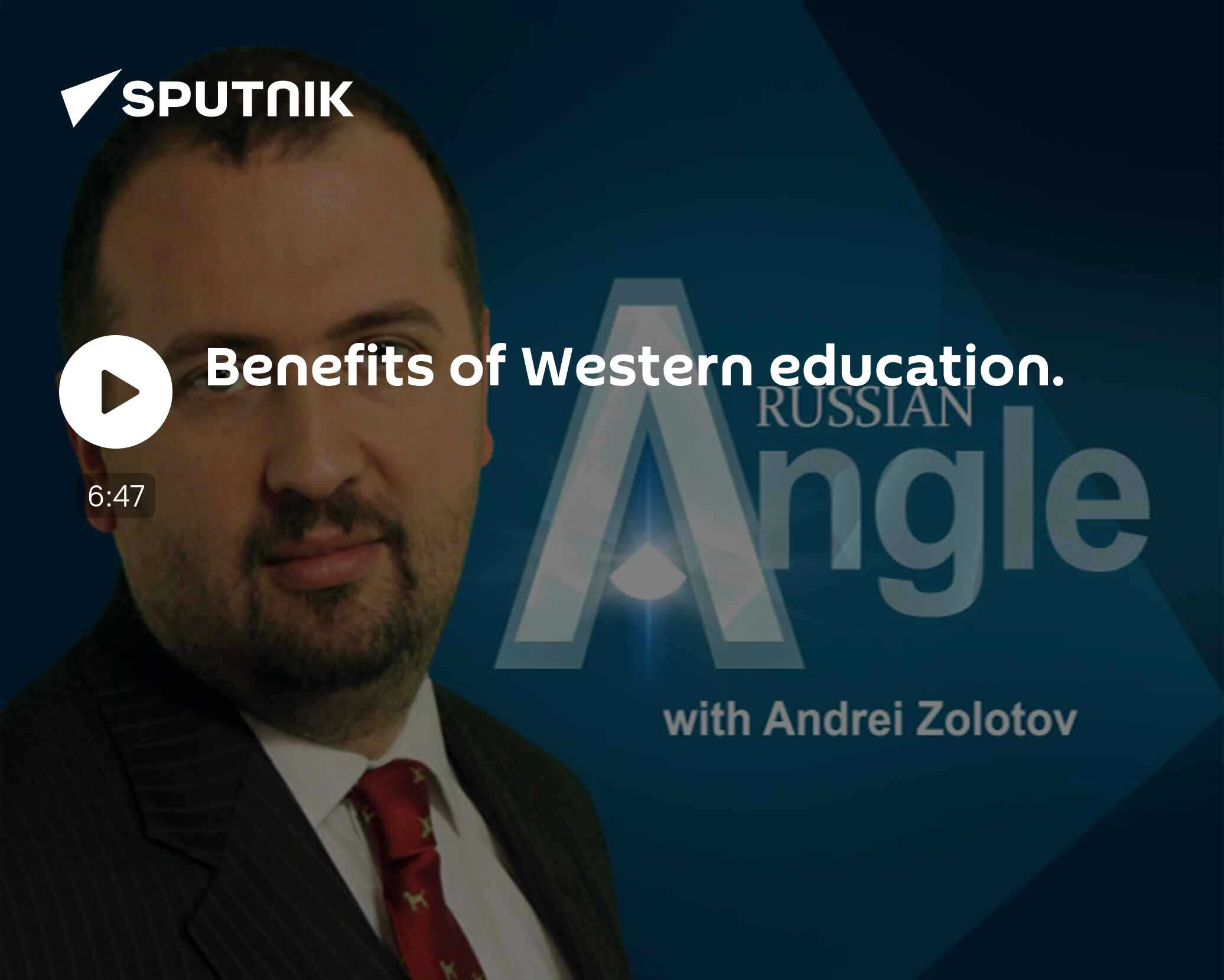 Benefits of Western education. 18.02.2011, Sputnik International