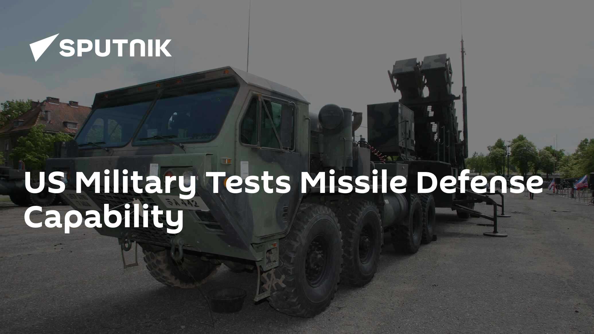 US Military Tests Missile Defense Capability - 26.10.2012, Sputnik ...
