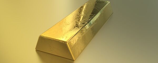 A gold bar A gold bar - Sputnik International