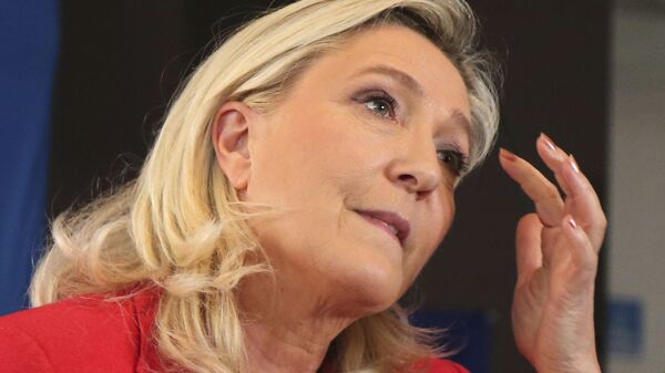 Marine Le Pen. File photo - Sputnik International